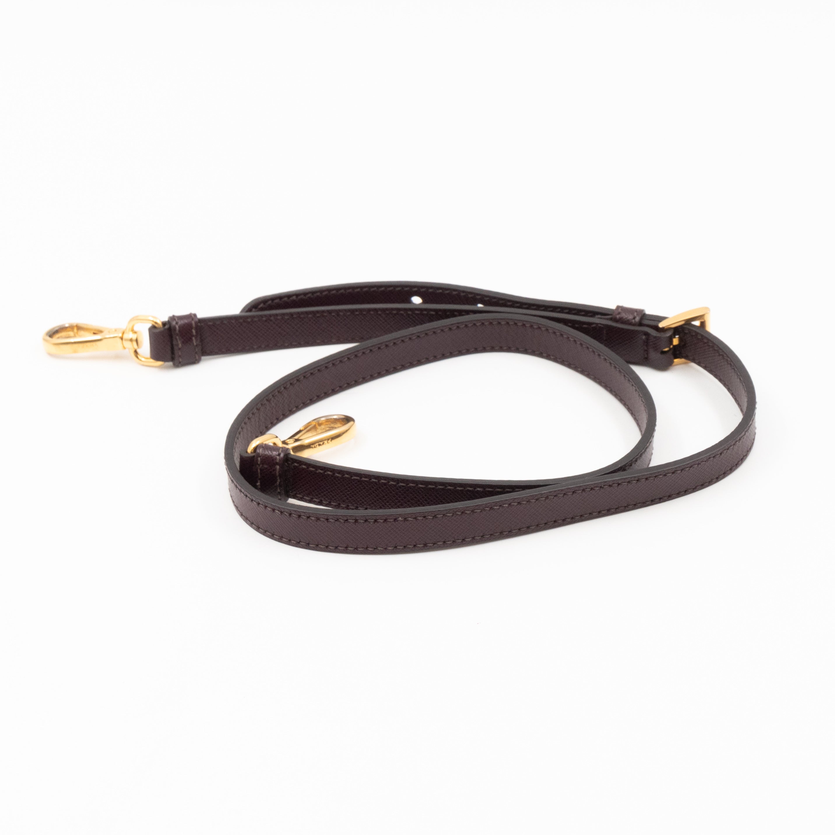 Galleria Large Double Zip Burgundy Saffiano Leather