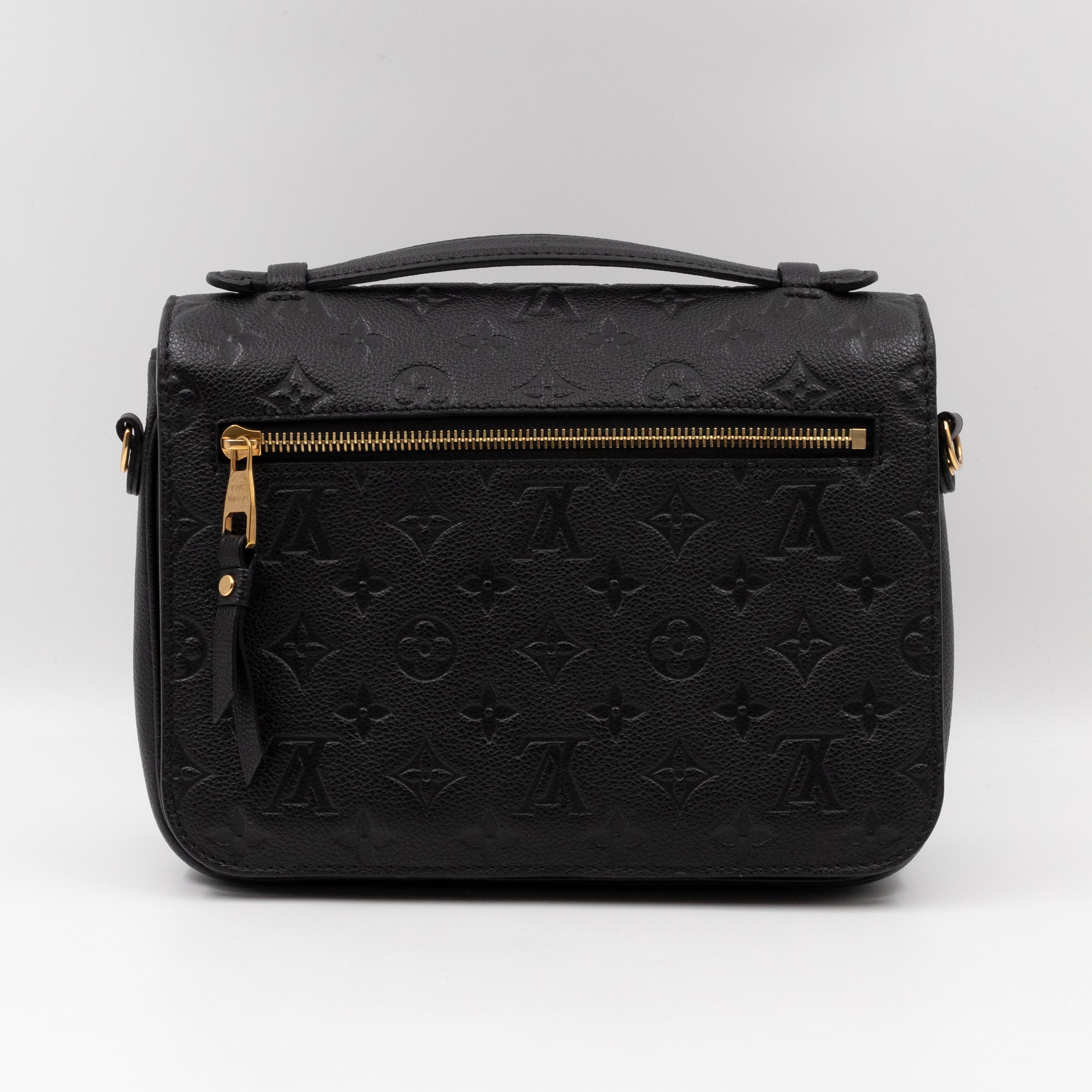 Pochette Metis Black Monogram Empreinte Leather