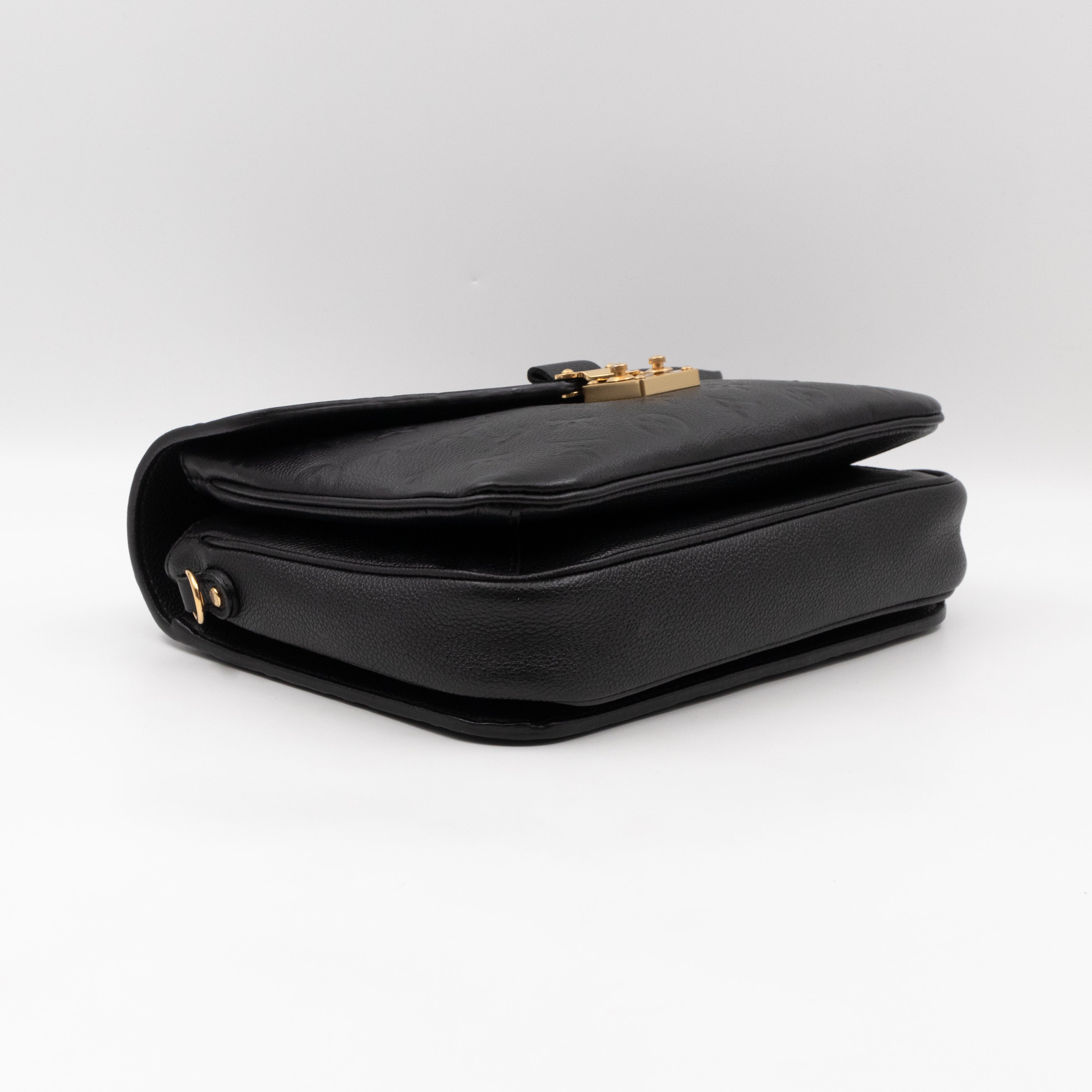 Pochette Metis Black Monogram Empreinte Leather
