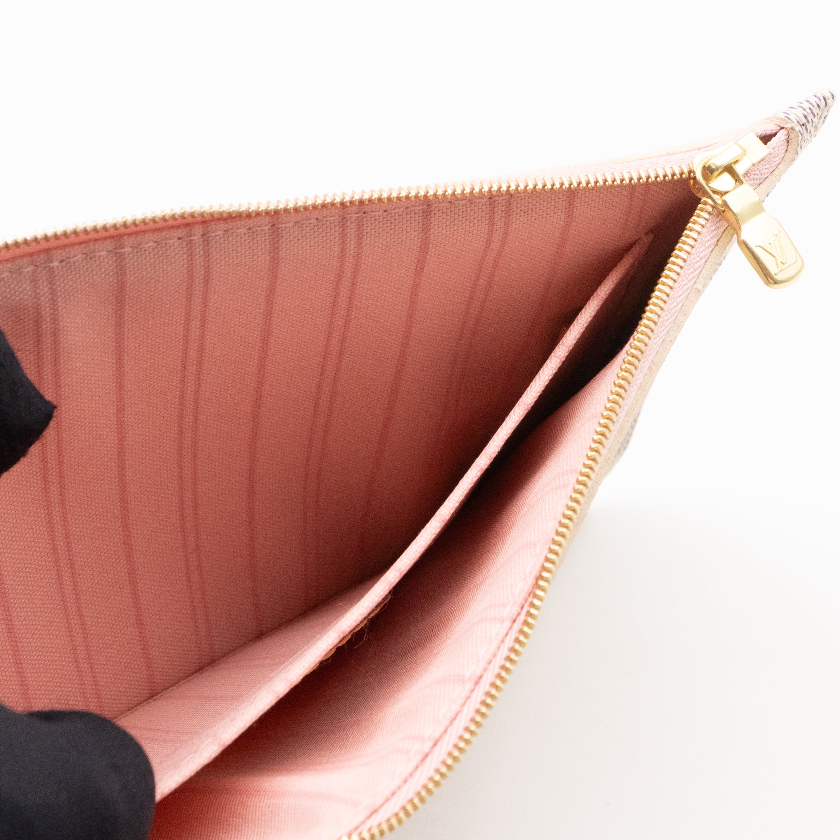 Neverfull Pochette Damier Azur