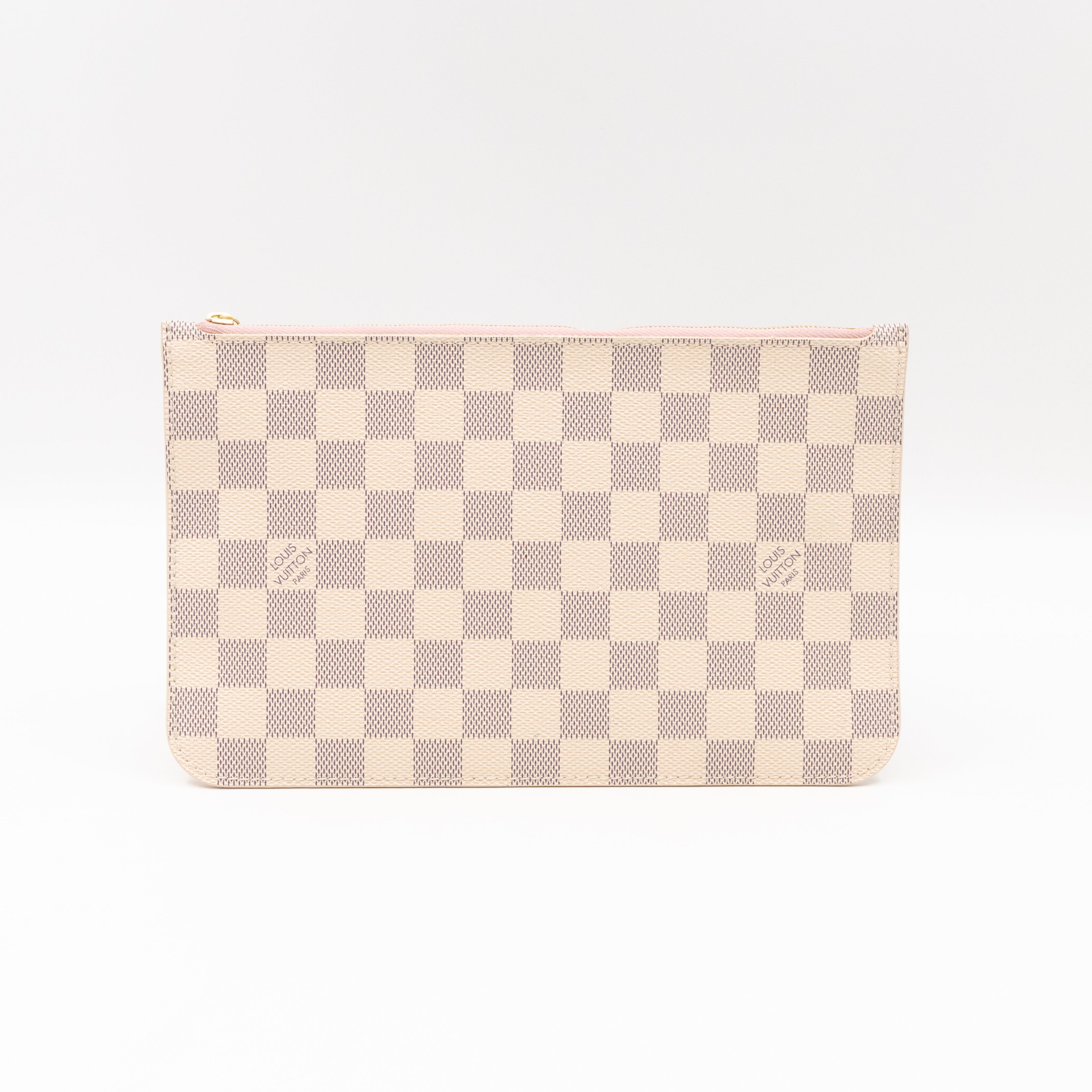 Neverfull Pochette Damier Azur