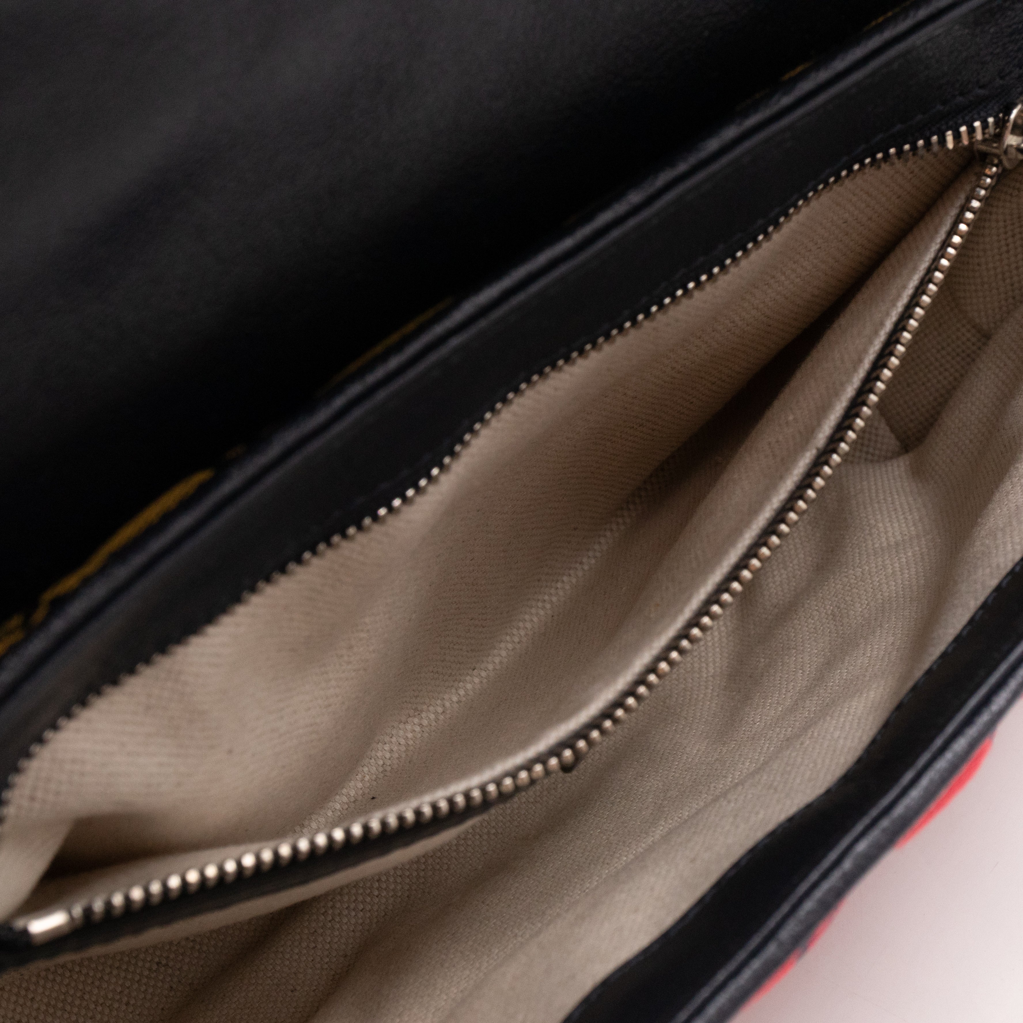 GG Marmont Small Flap Bag Multicolor Canvas