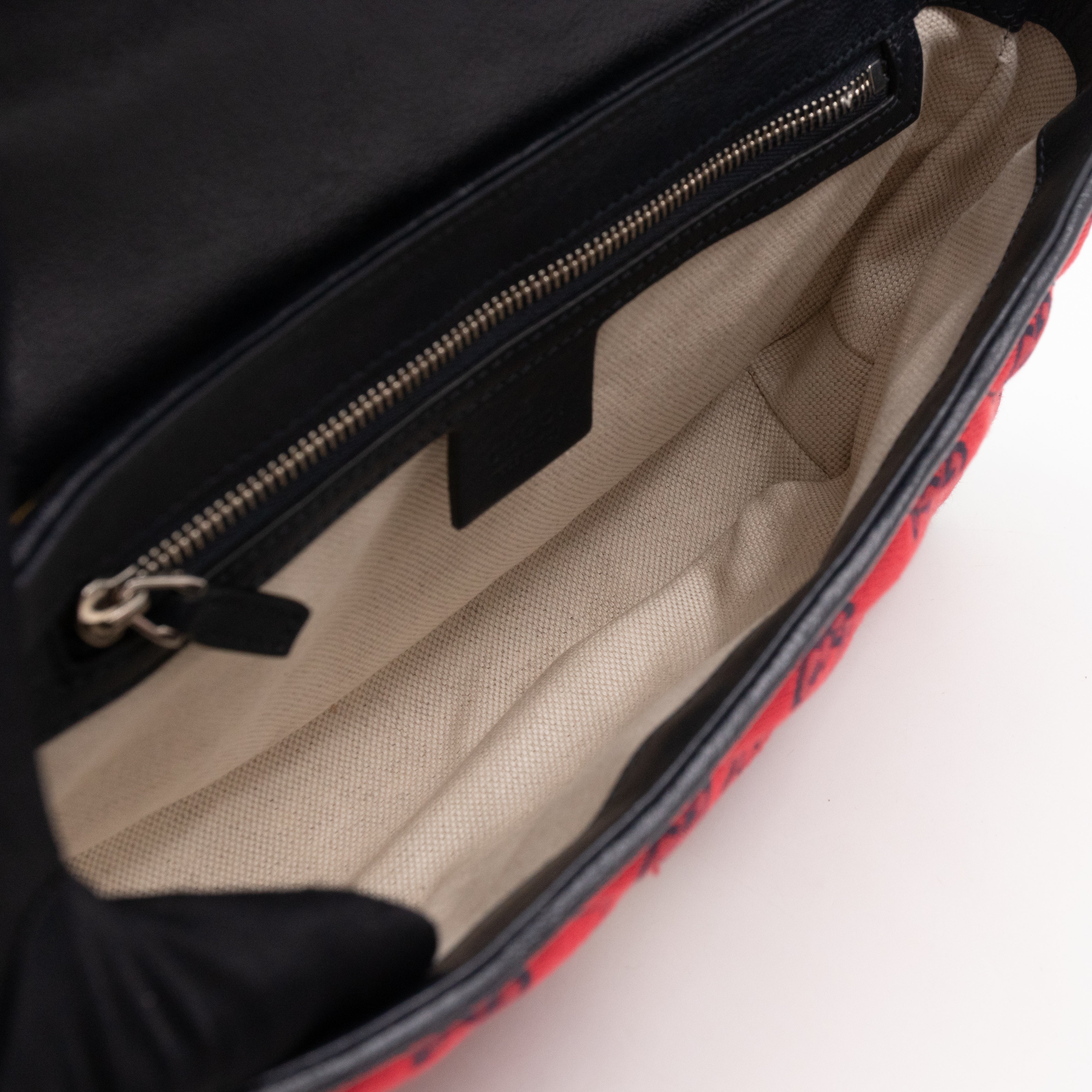 GG Marmont Small Flap Bag Multicolor Canvas