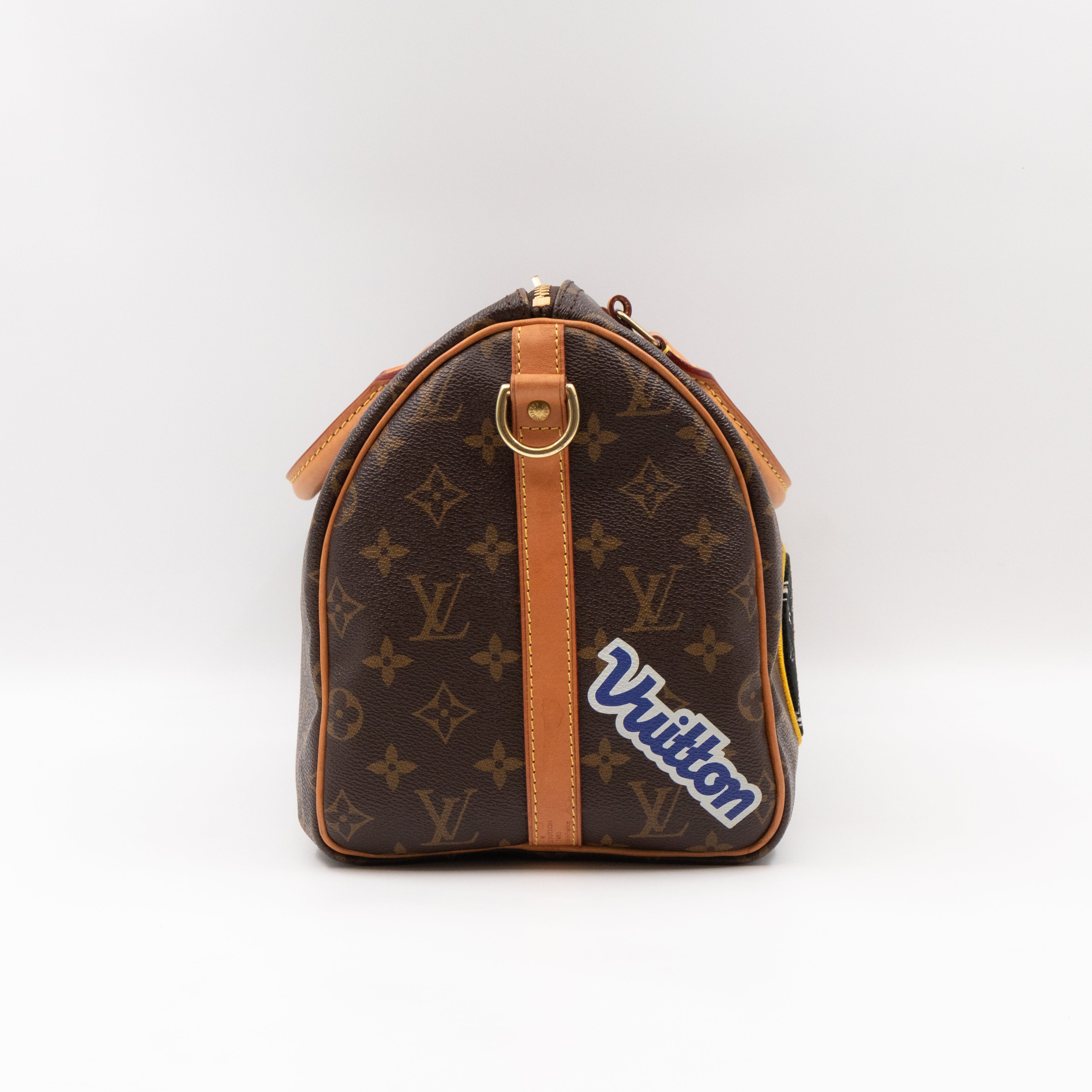 Speedy 30 Bandouliere Monogram Patches