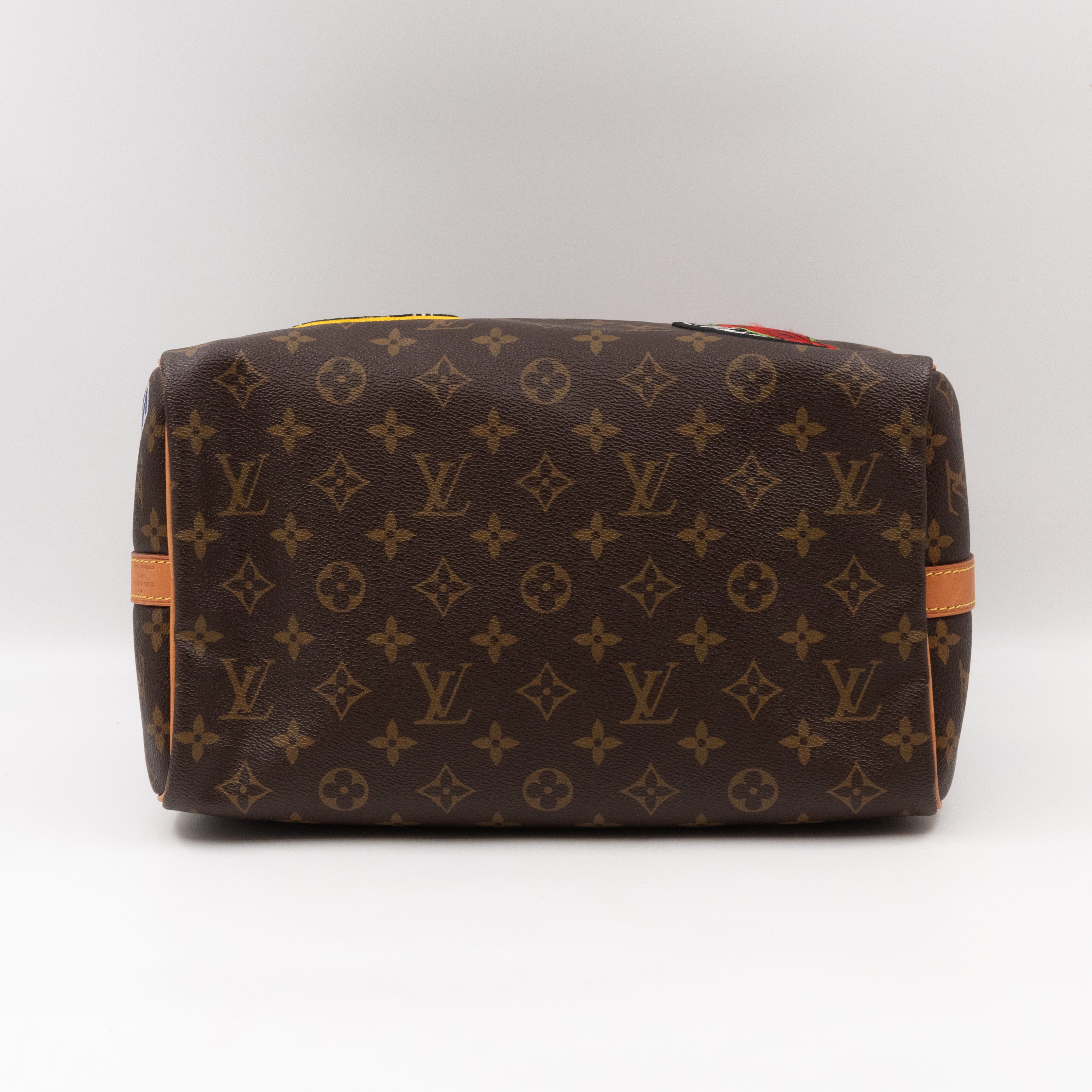 Speedy 30 Bandouliere Monogram Patches