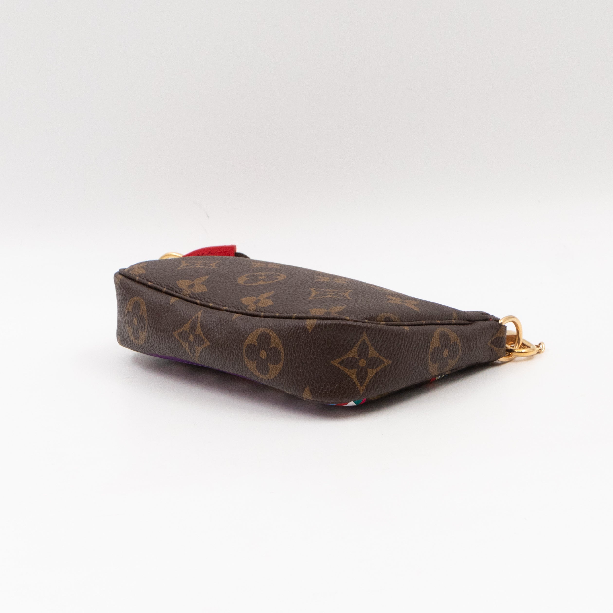 Mini Pochette Accessoires Monogram Christmas Animation Bumper Cars