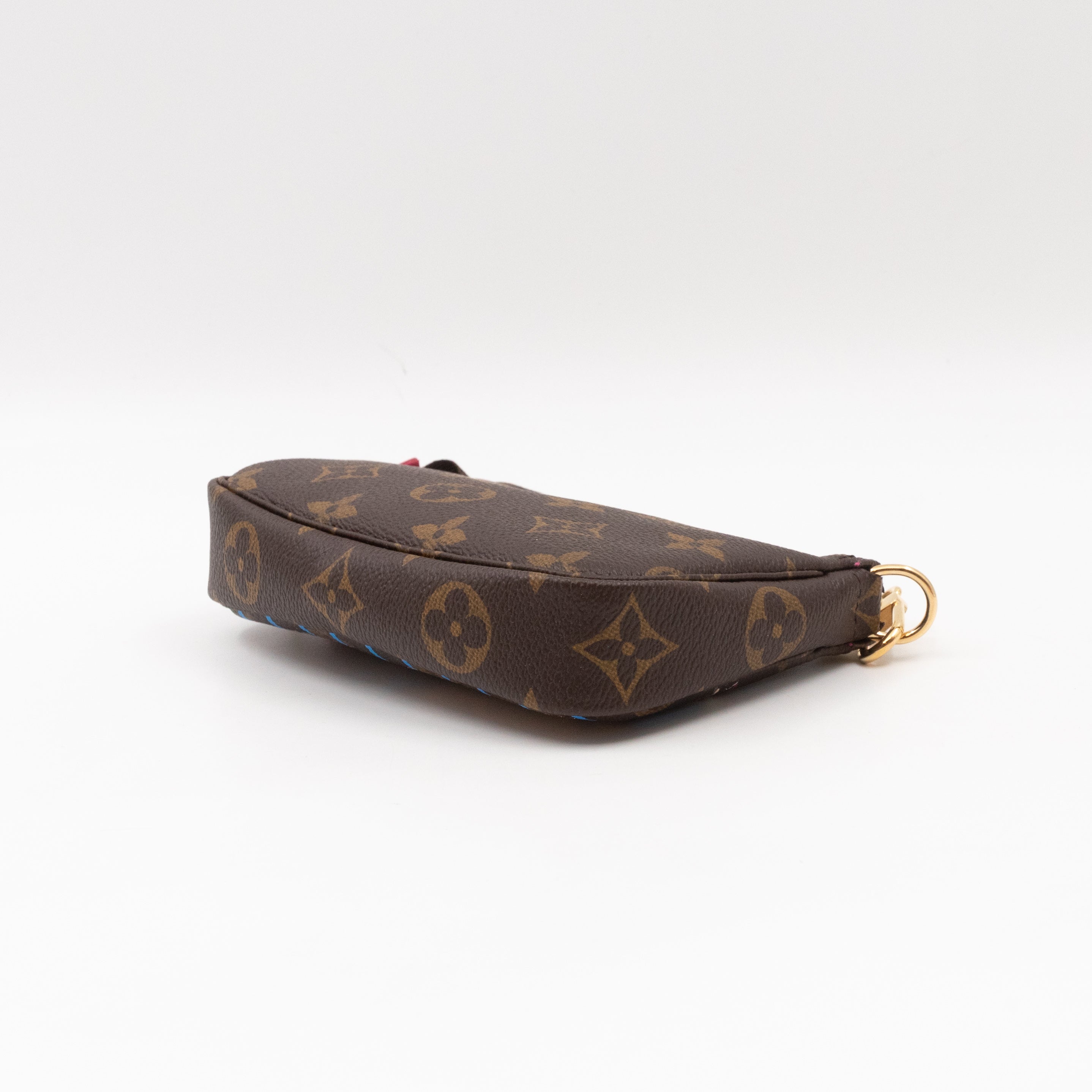 Mini Pochette Accessoires Monogram Christmas Animation Roller Coaster