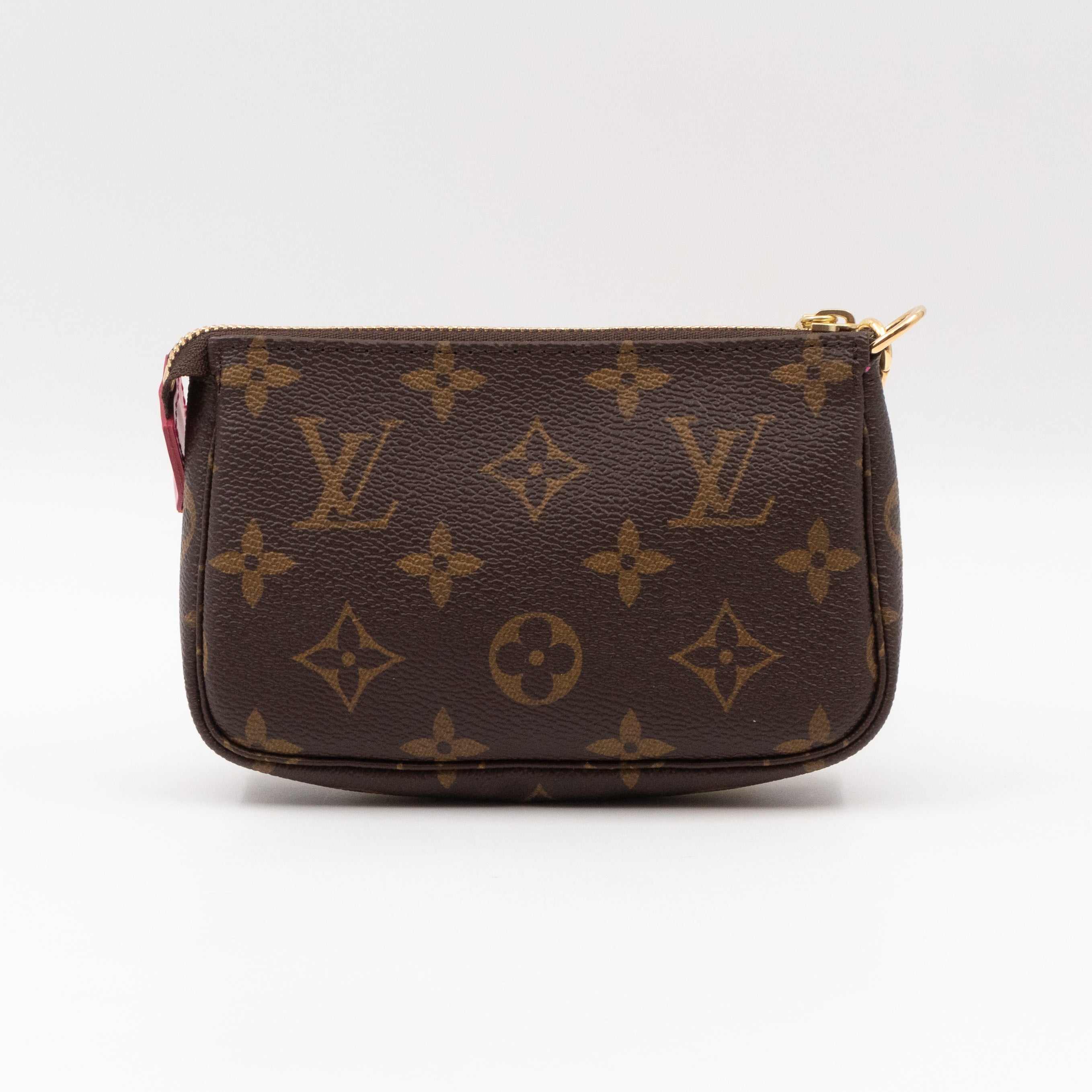 Mini Pochette Accessoires Monogram Christmas Animation Roller Coaster