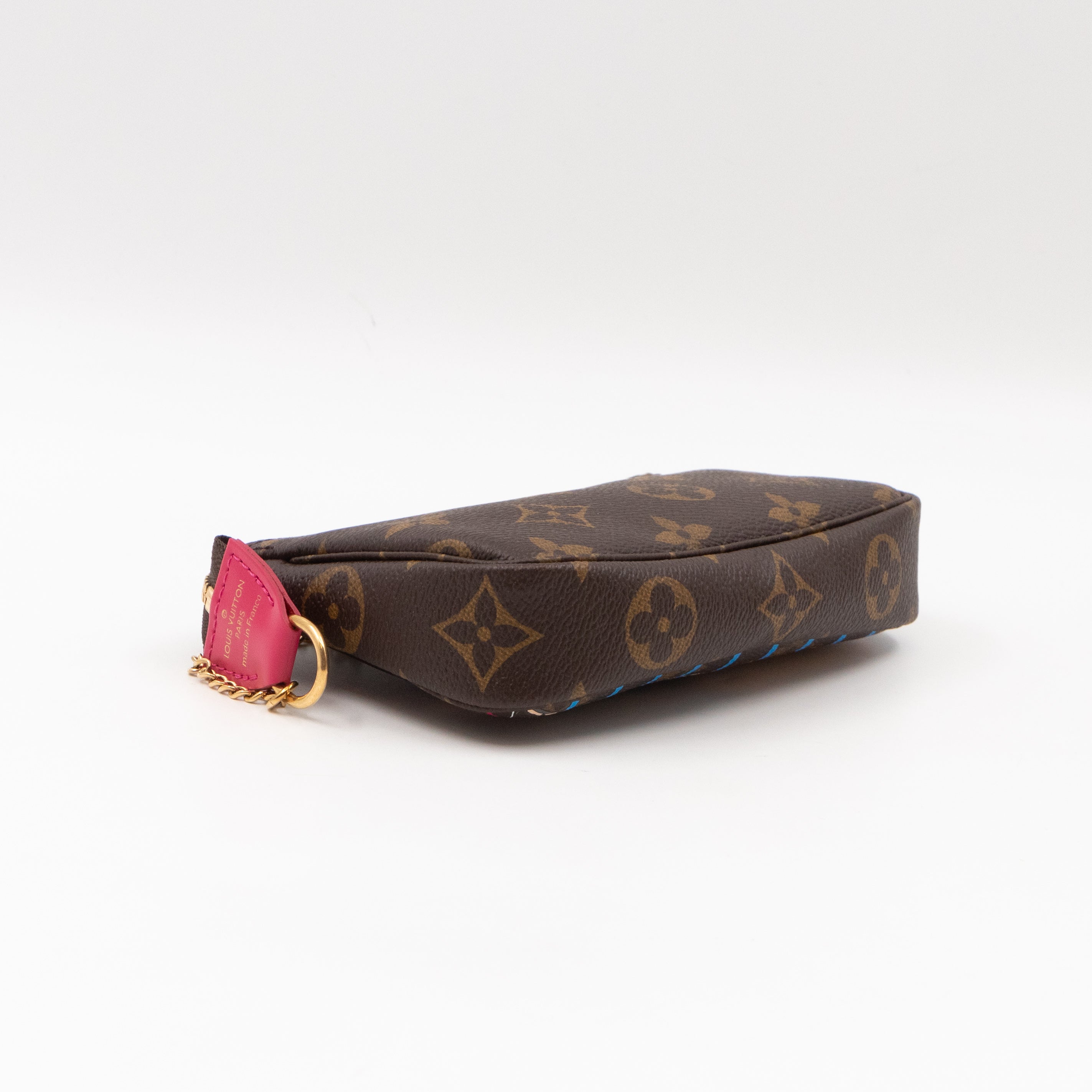 Mini Pochette Accessoires Monogram Christmas Animation Roller Coaster