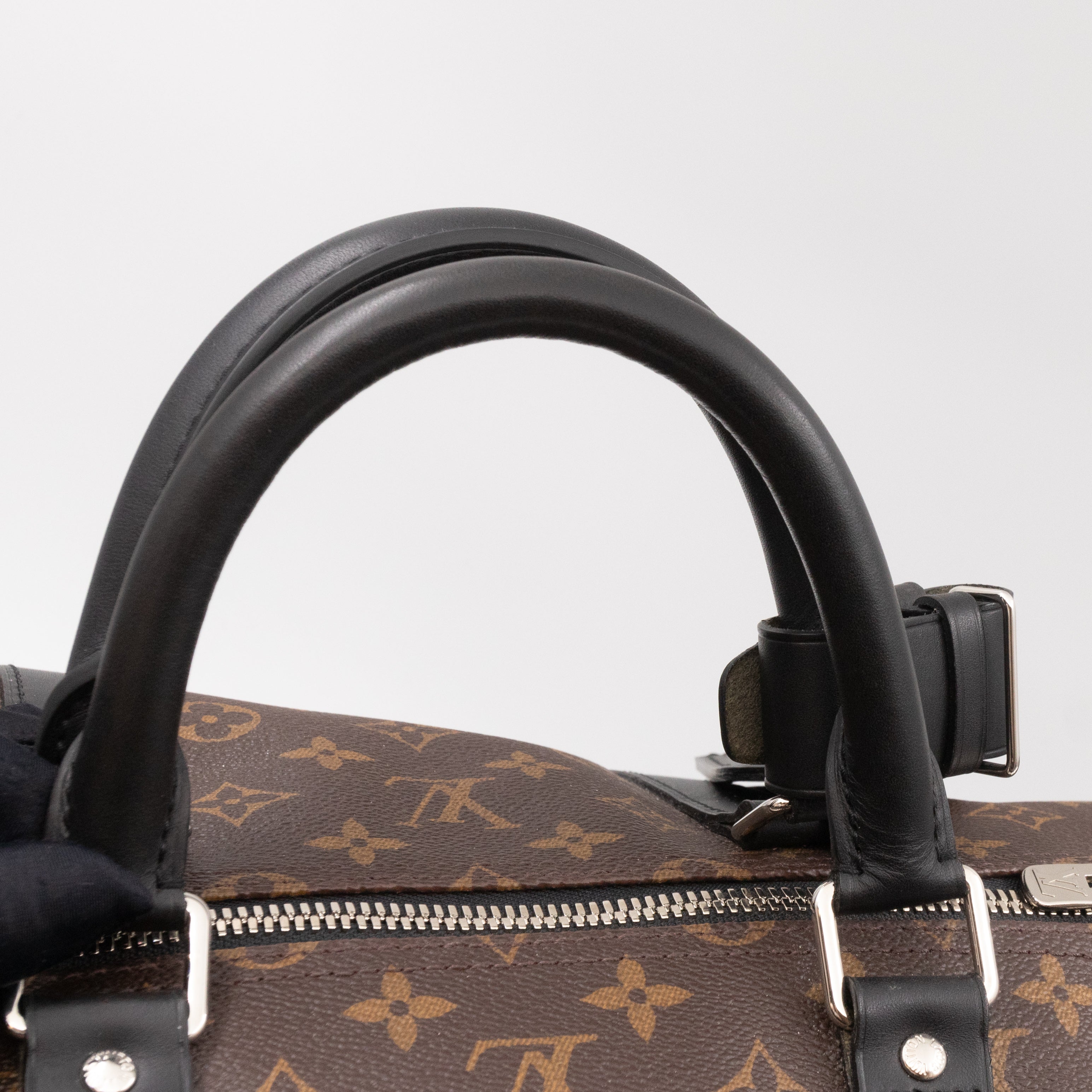 Keepall 55 Bandouliere Monogram Macassar