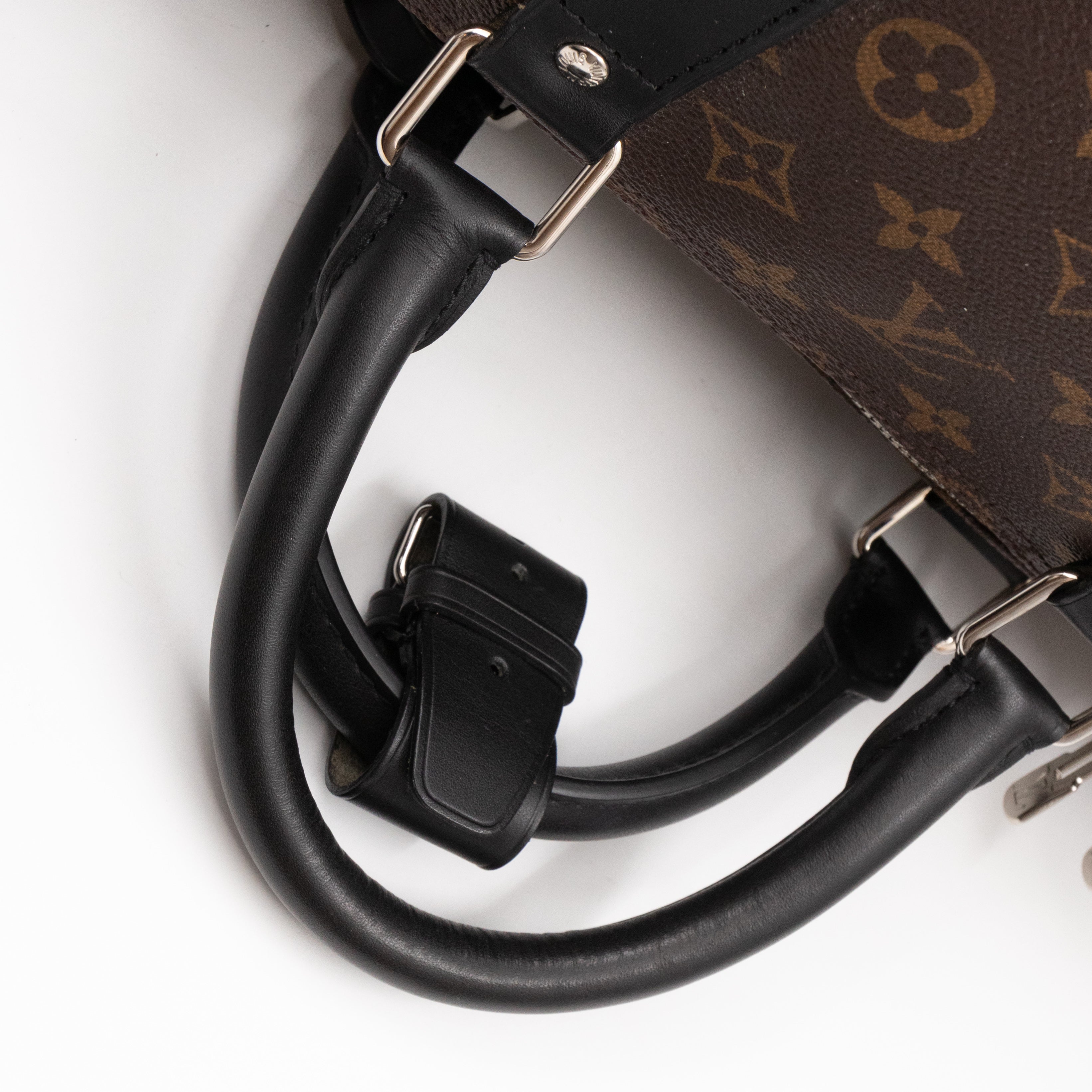 Keepall 55 Bandouliere Monogram Macassar