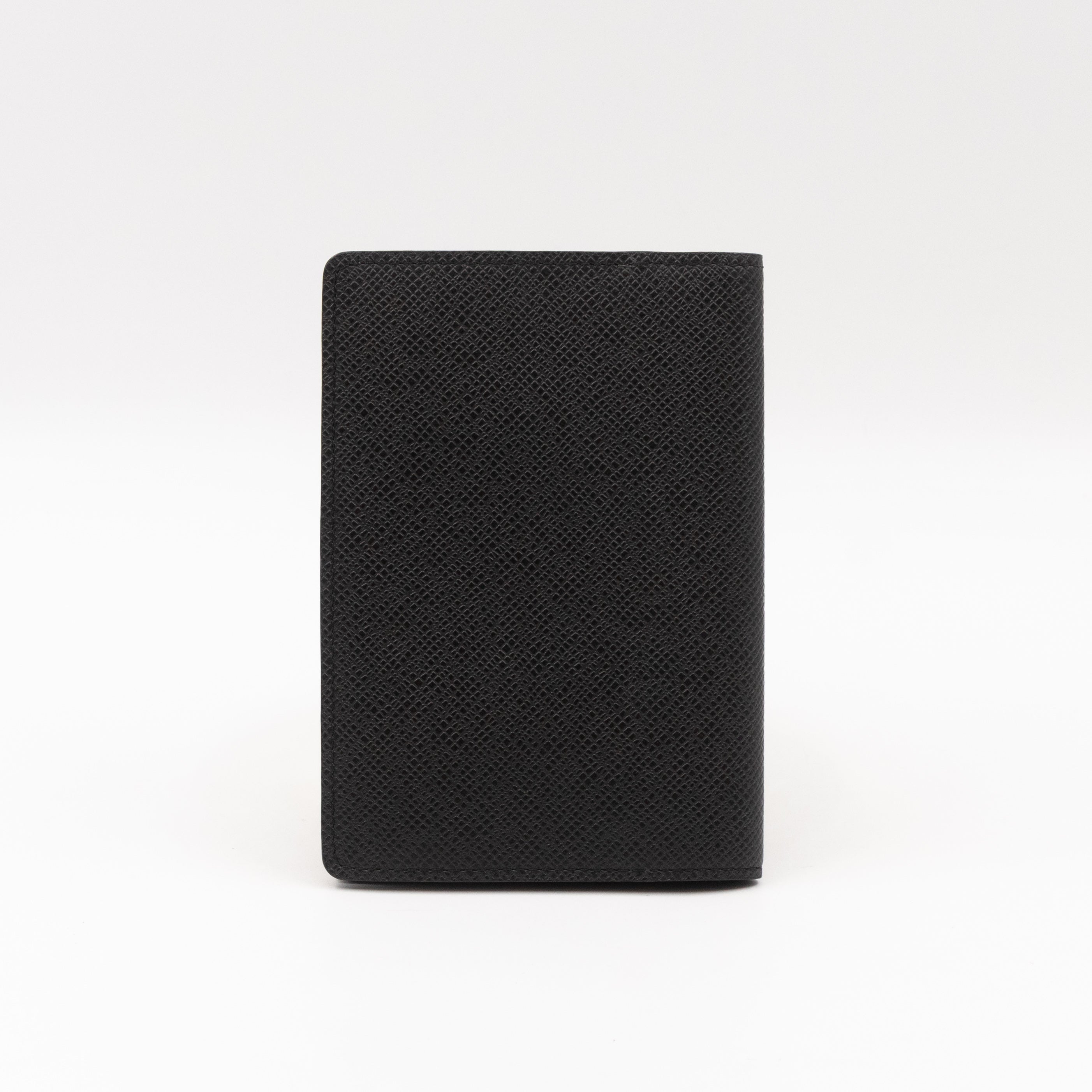 Passport Cover Black Leather