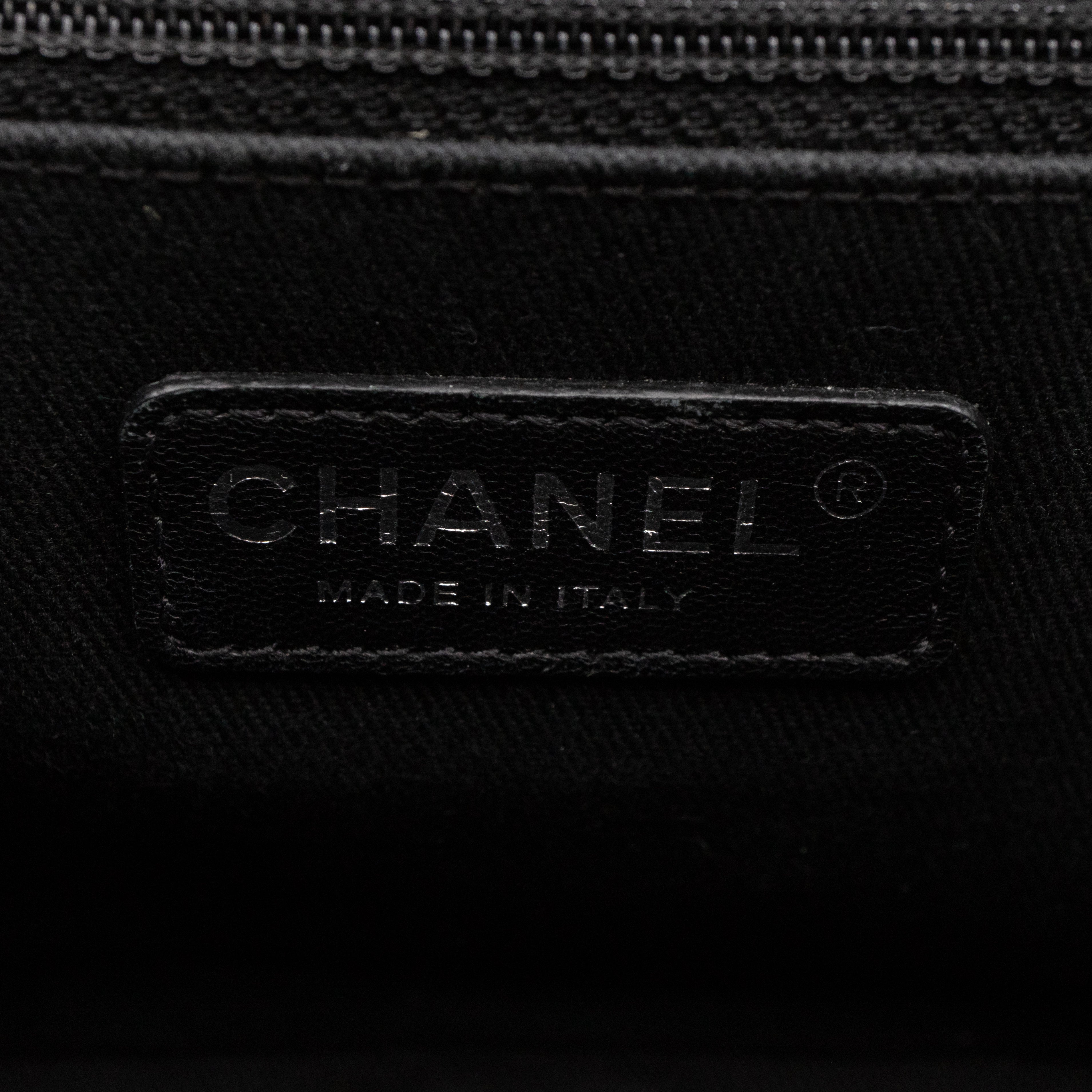 Coco Shine Single Flap Bag Black Patent Leather