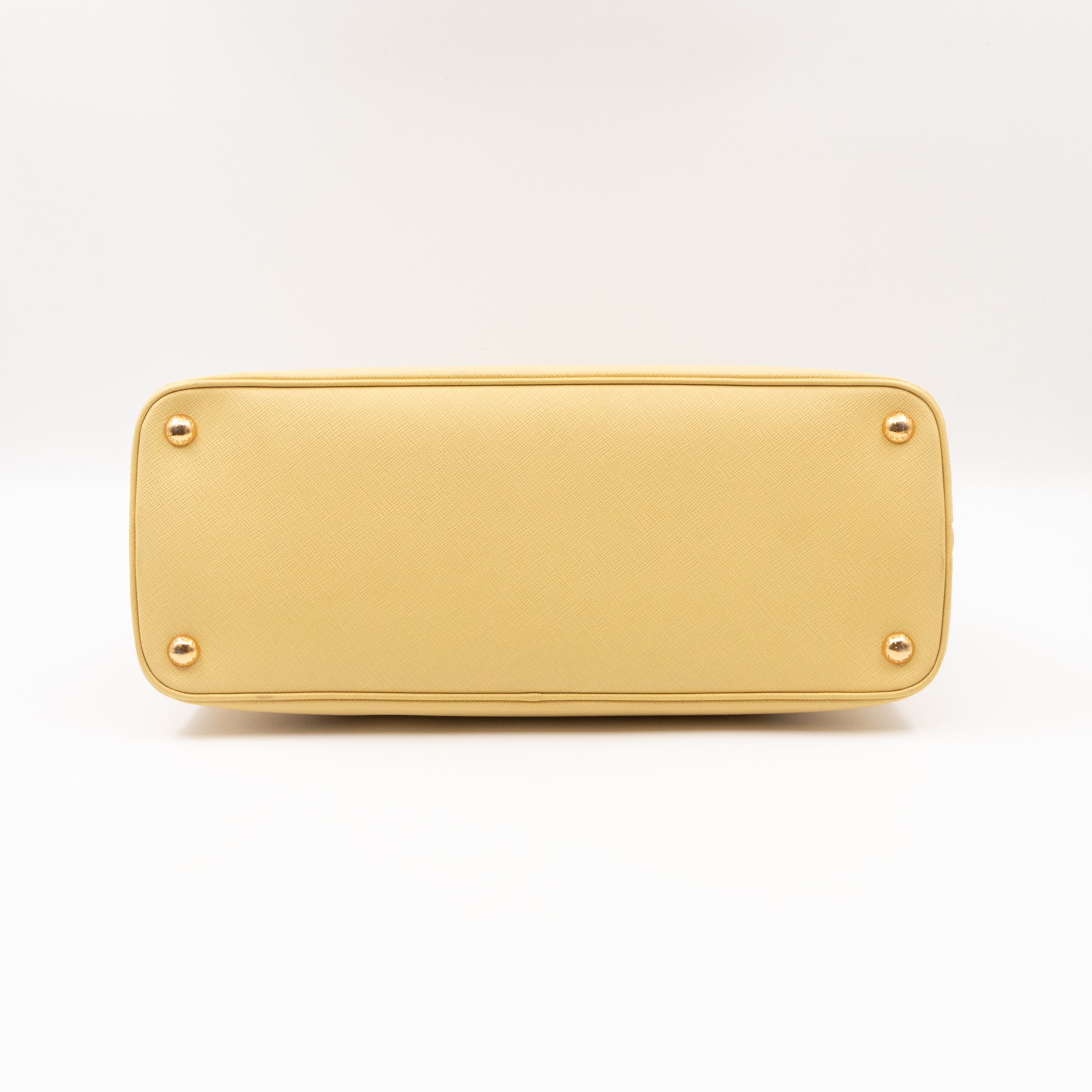 Promenade Large Yellow Saffiano Leather