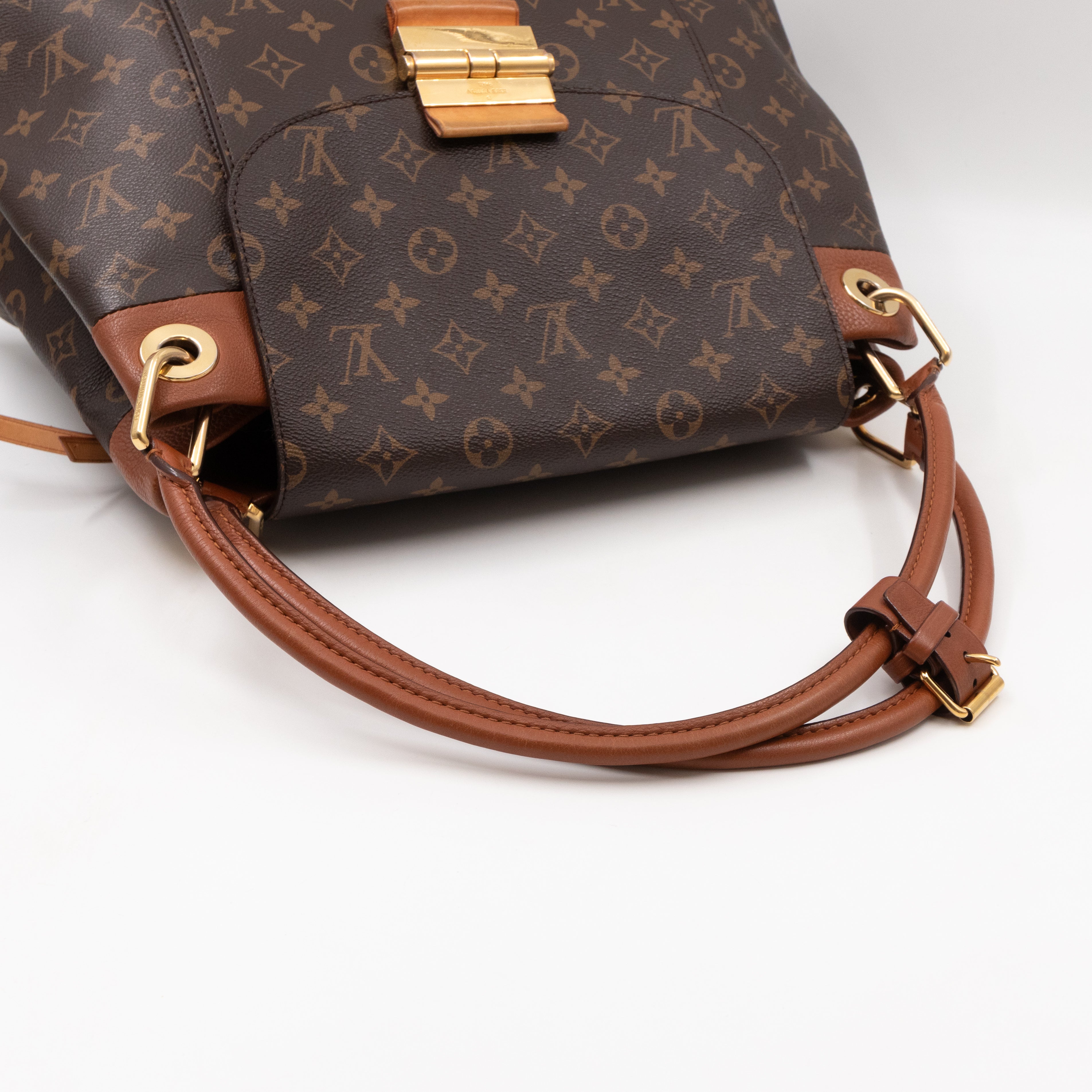 Olympe MM Monogram Brown