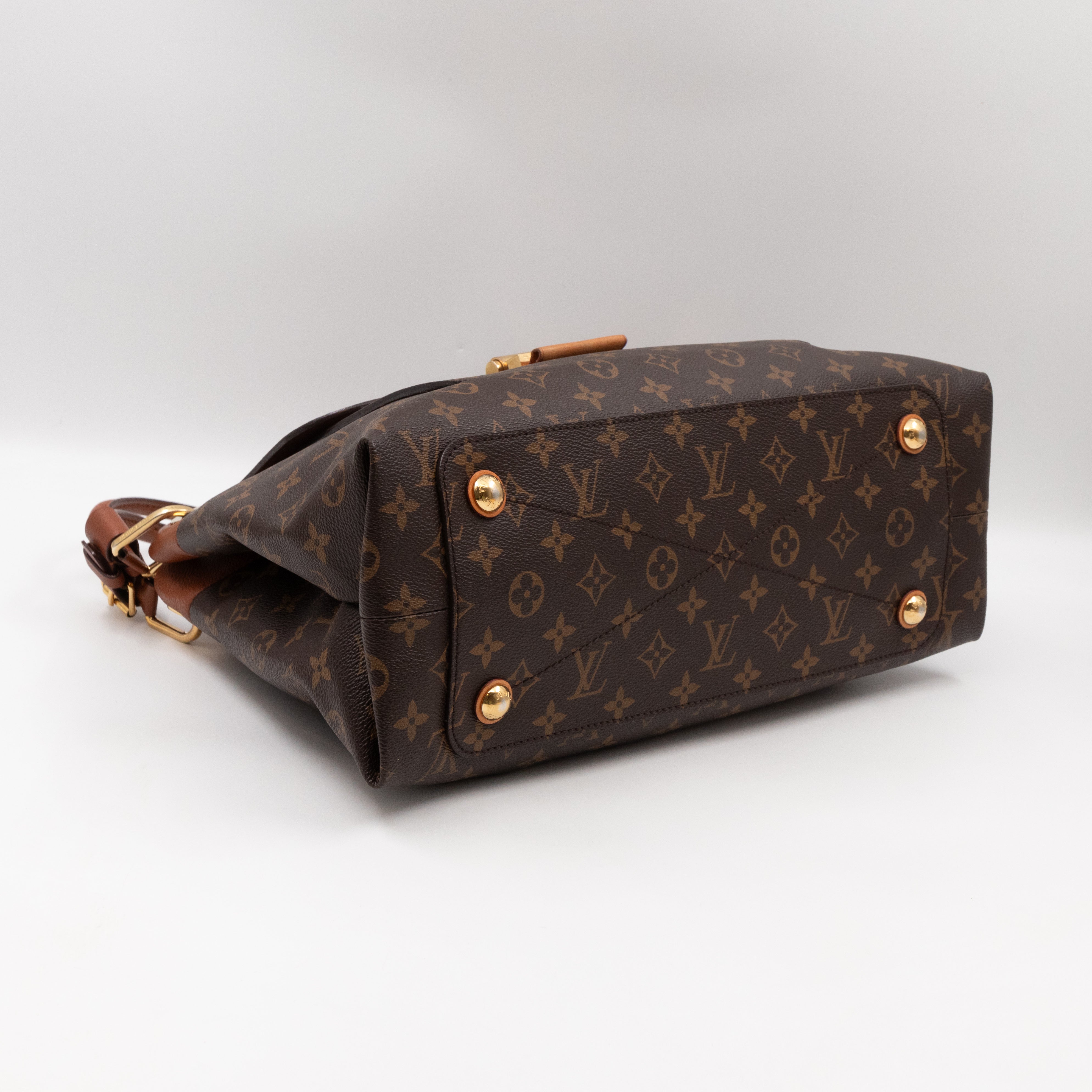 Olympe MM Monogram Brown