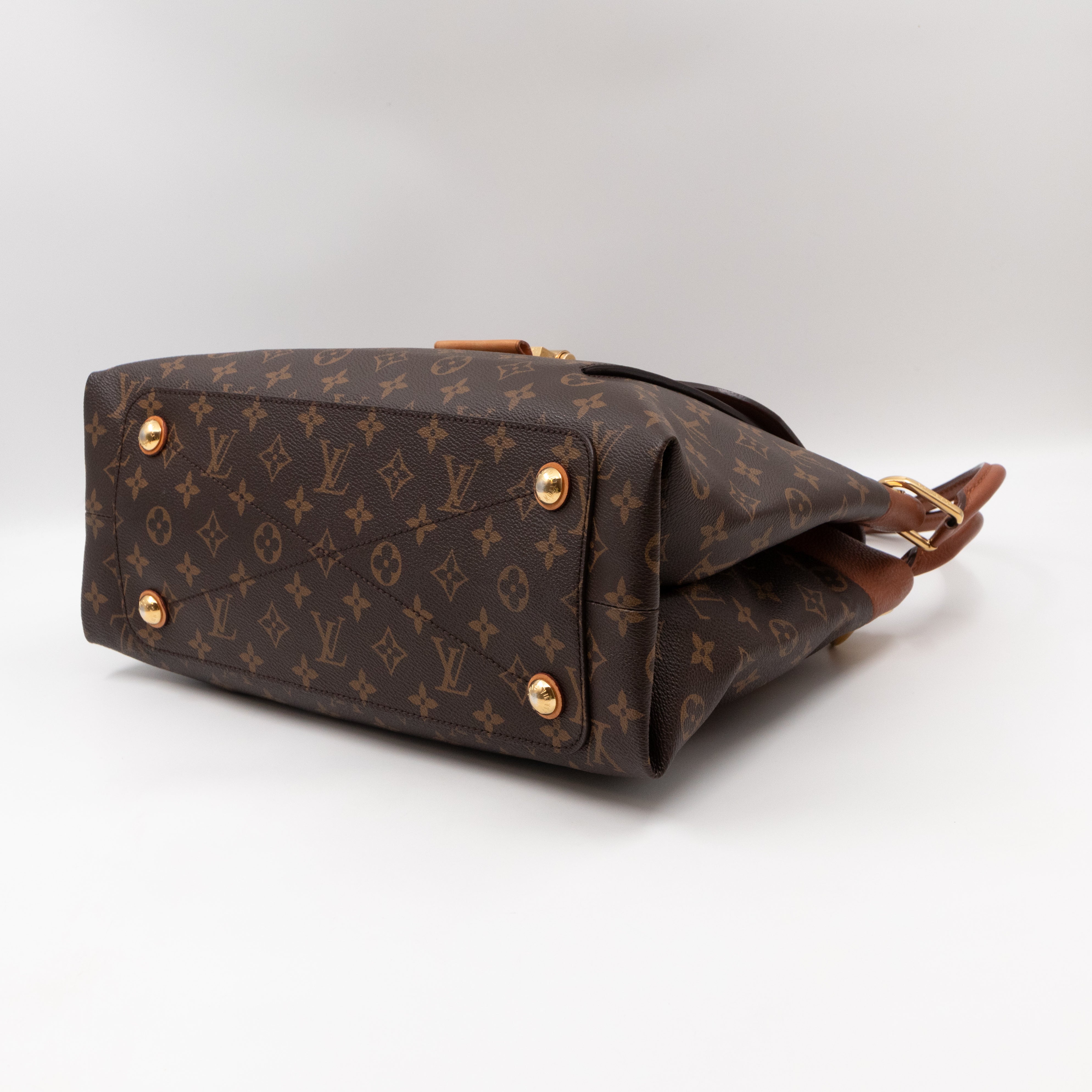 Olympe MM Monogram Brown