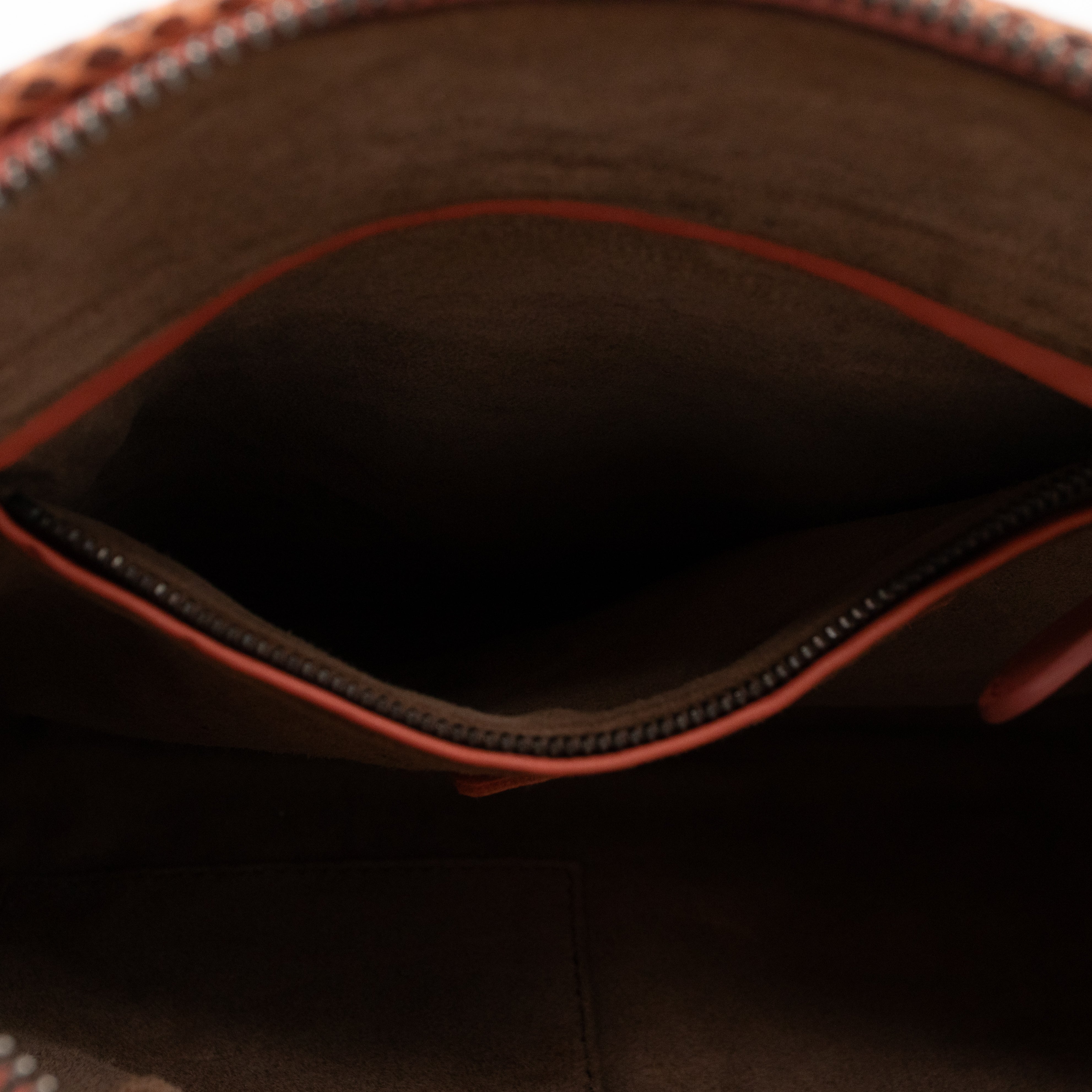 Nodini Crossbody Pink Butterfly Intrecciato Python Trim