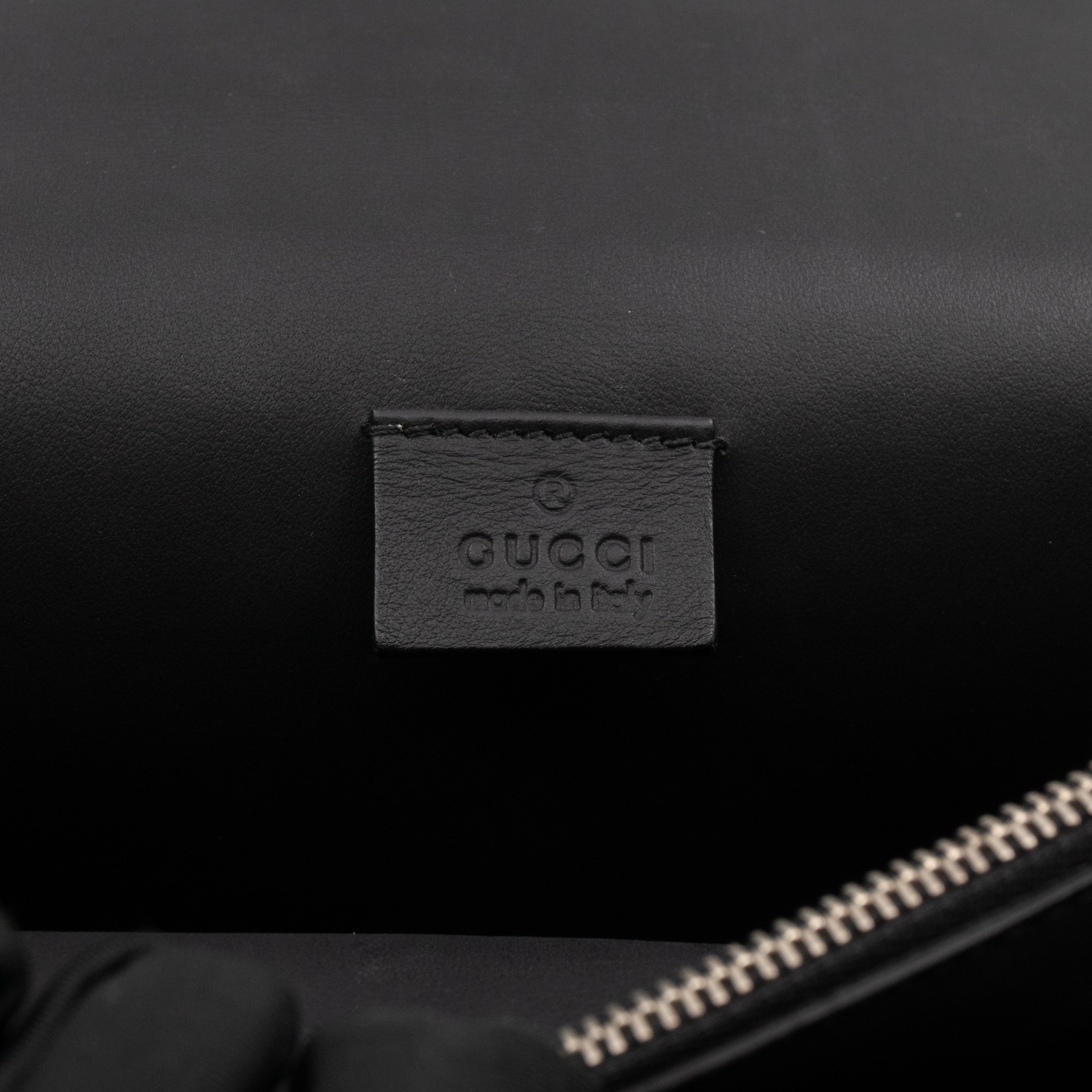 Dionysus Small Black Suede Leather with Crystal