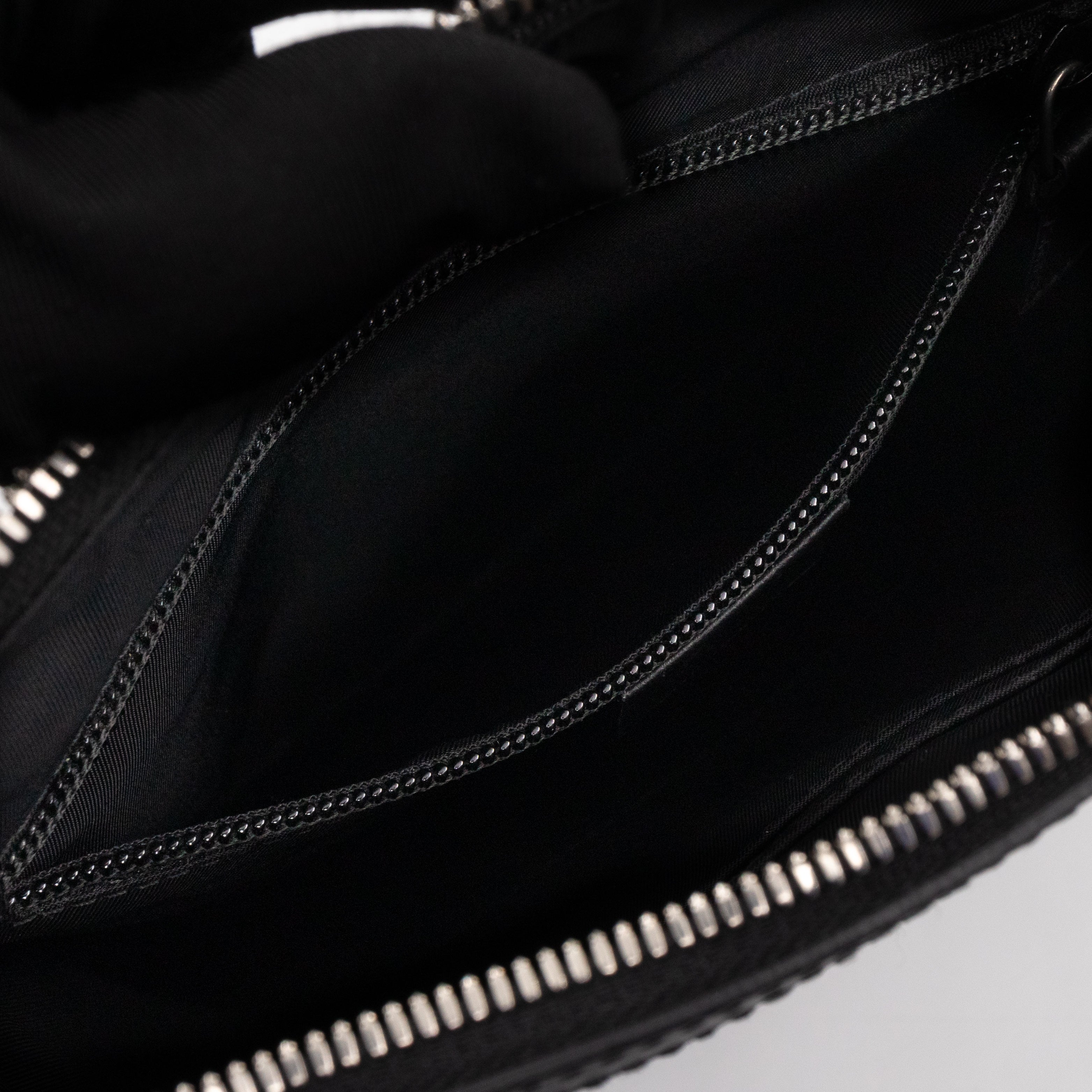 Messenger Small GG Supreme with Web Stripe Black Leather