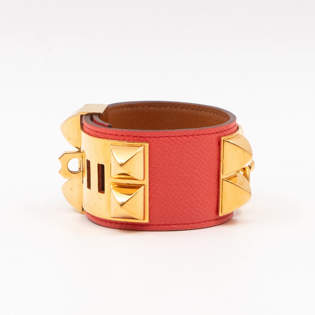 Collier de Chien Coral & Gold Bracelet