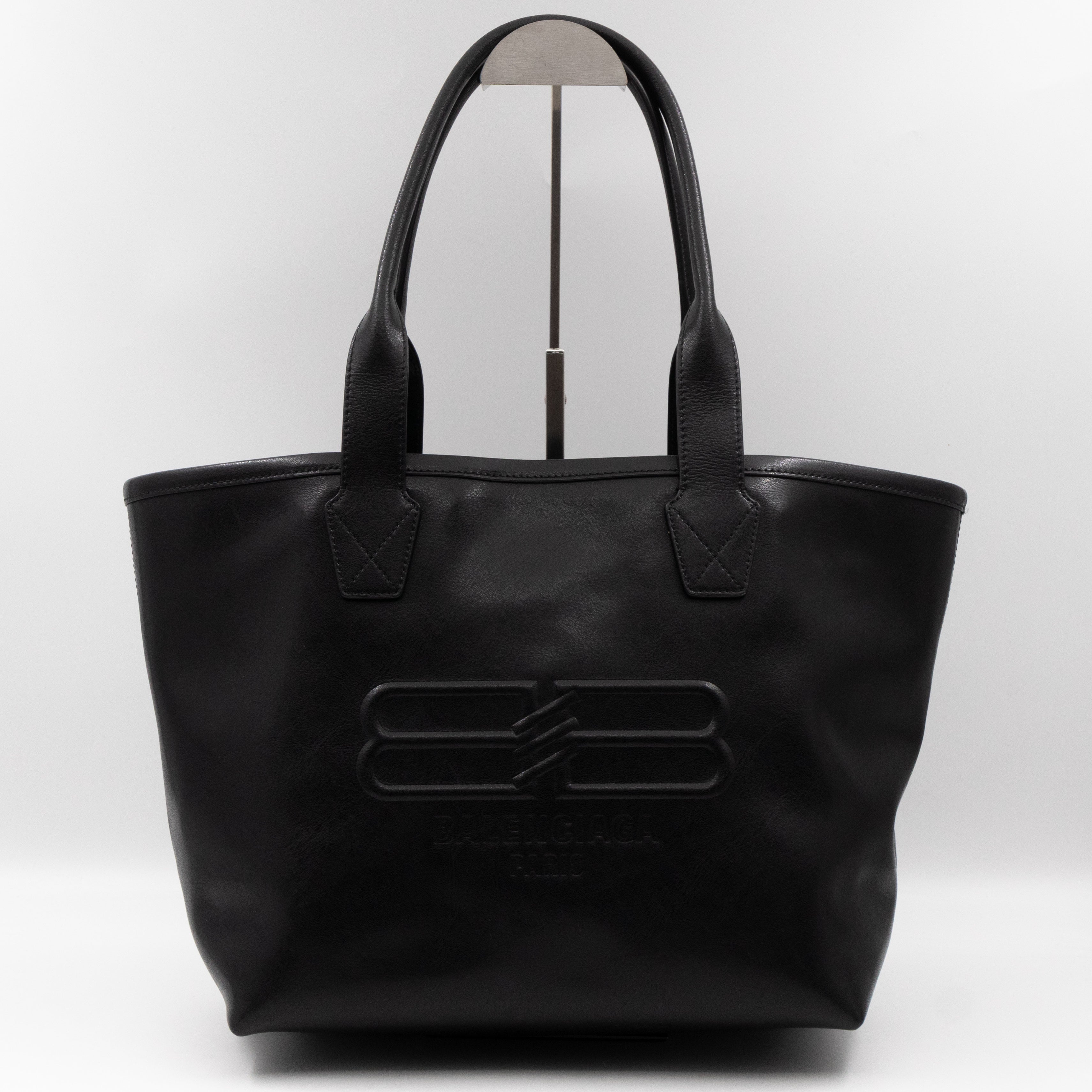 BB Icon Tote Black Leather