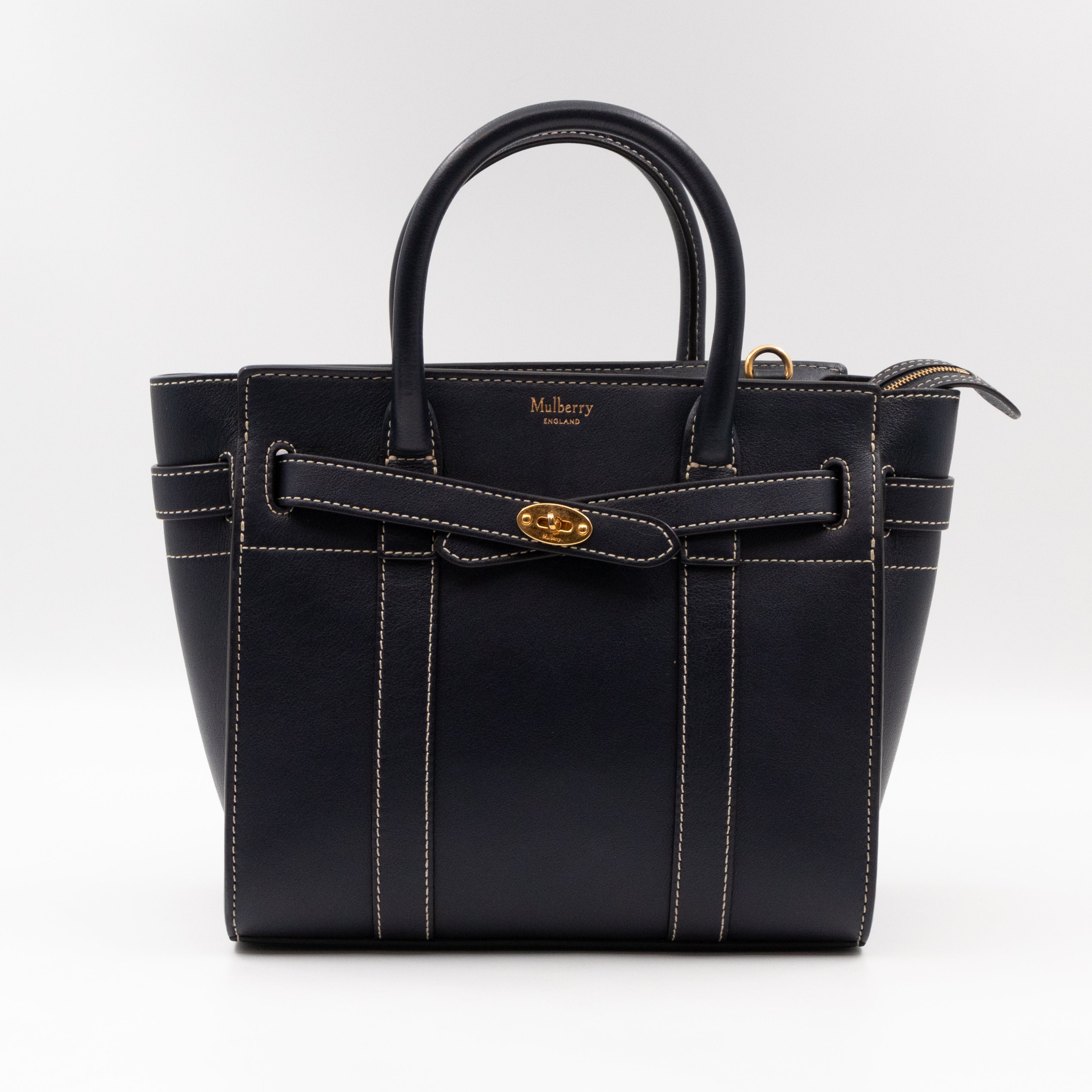 Mini Zipped Bayswater Navy