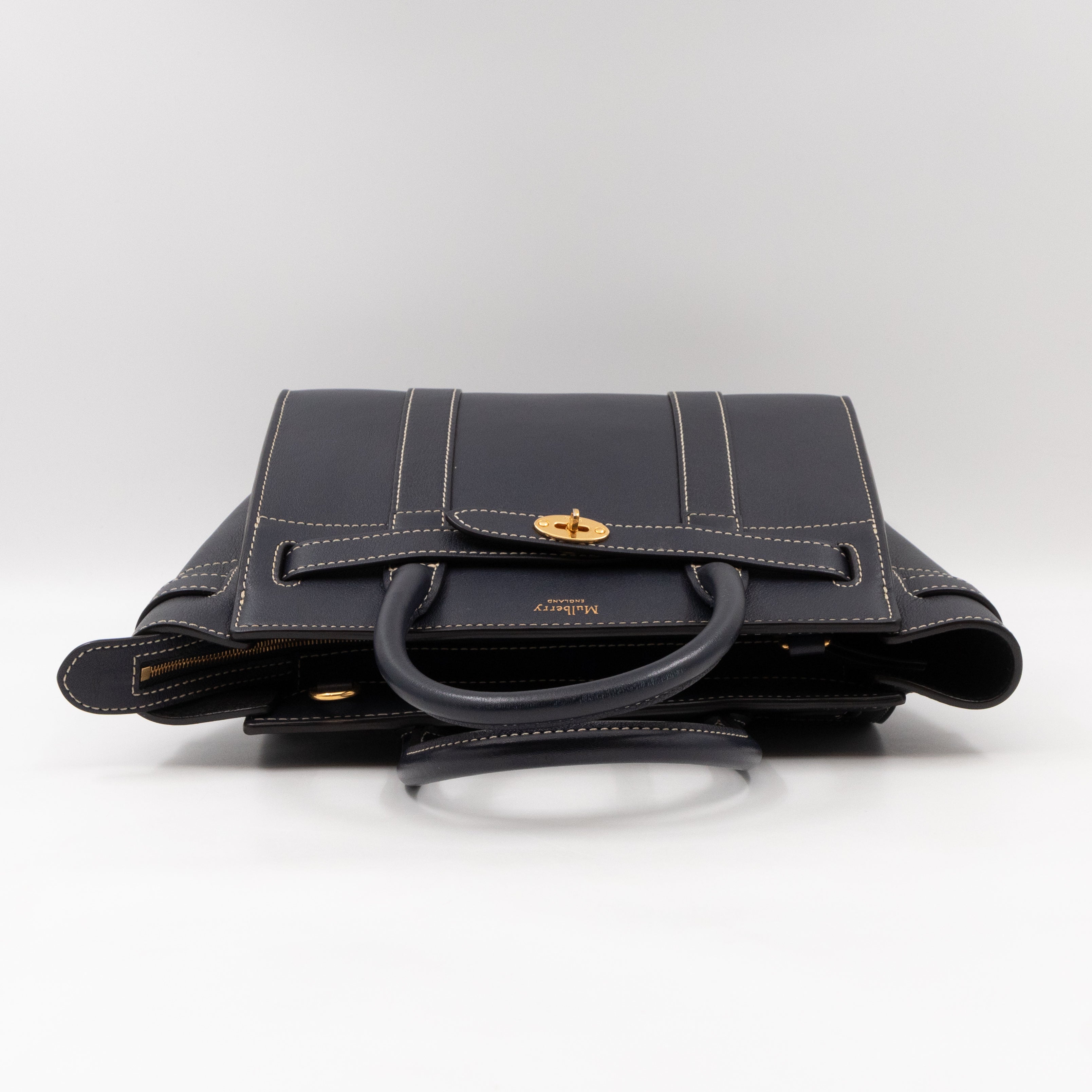 Mini Zipped Bayswater Navy