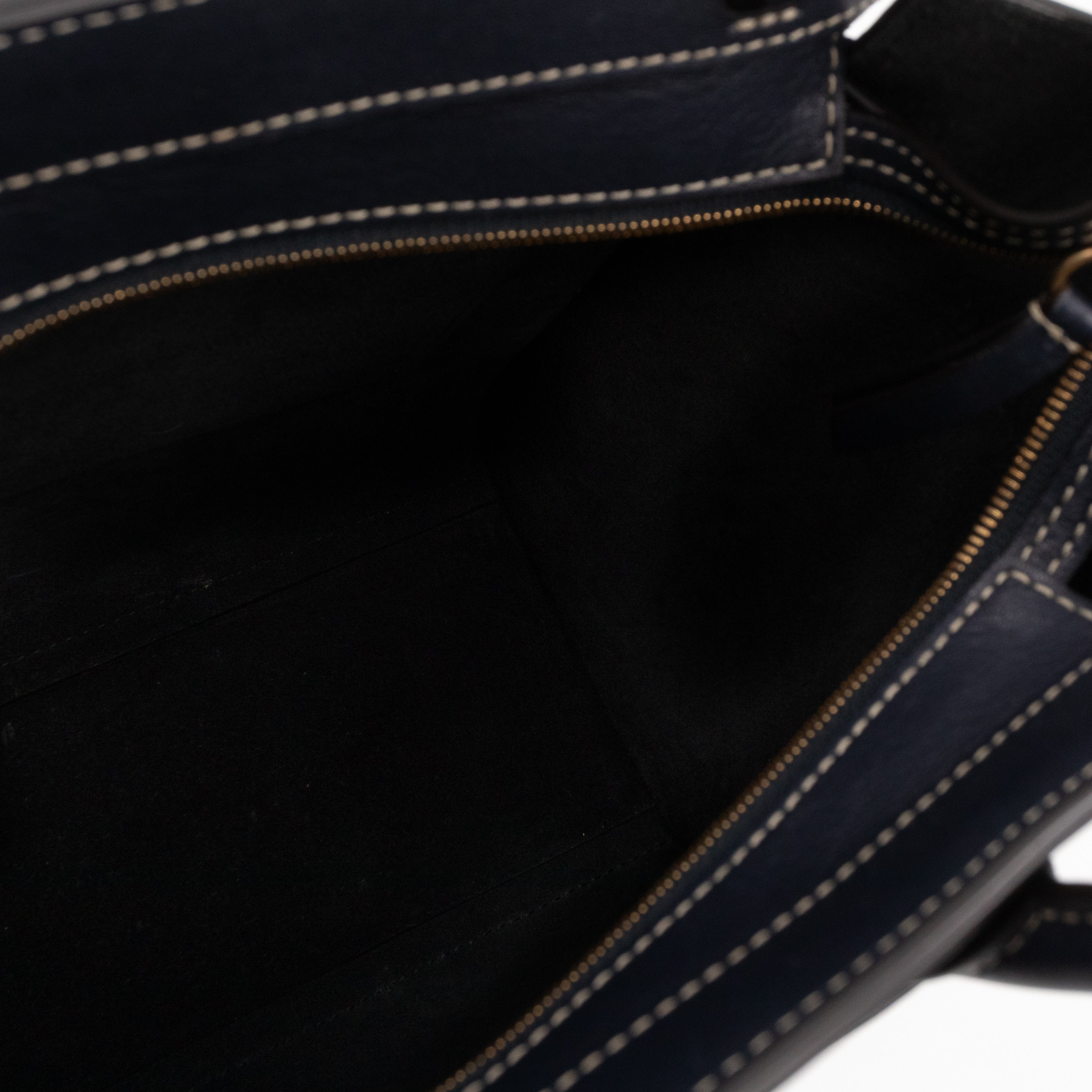 Mini Zipped Bayswater Navy