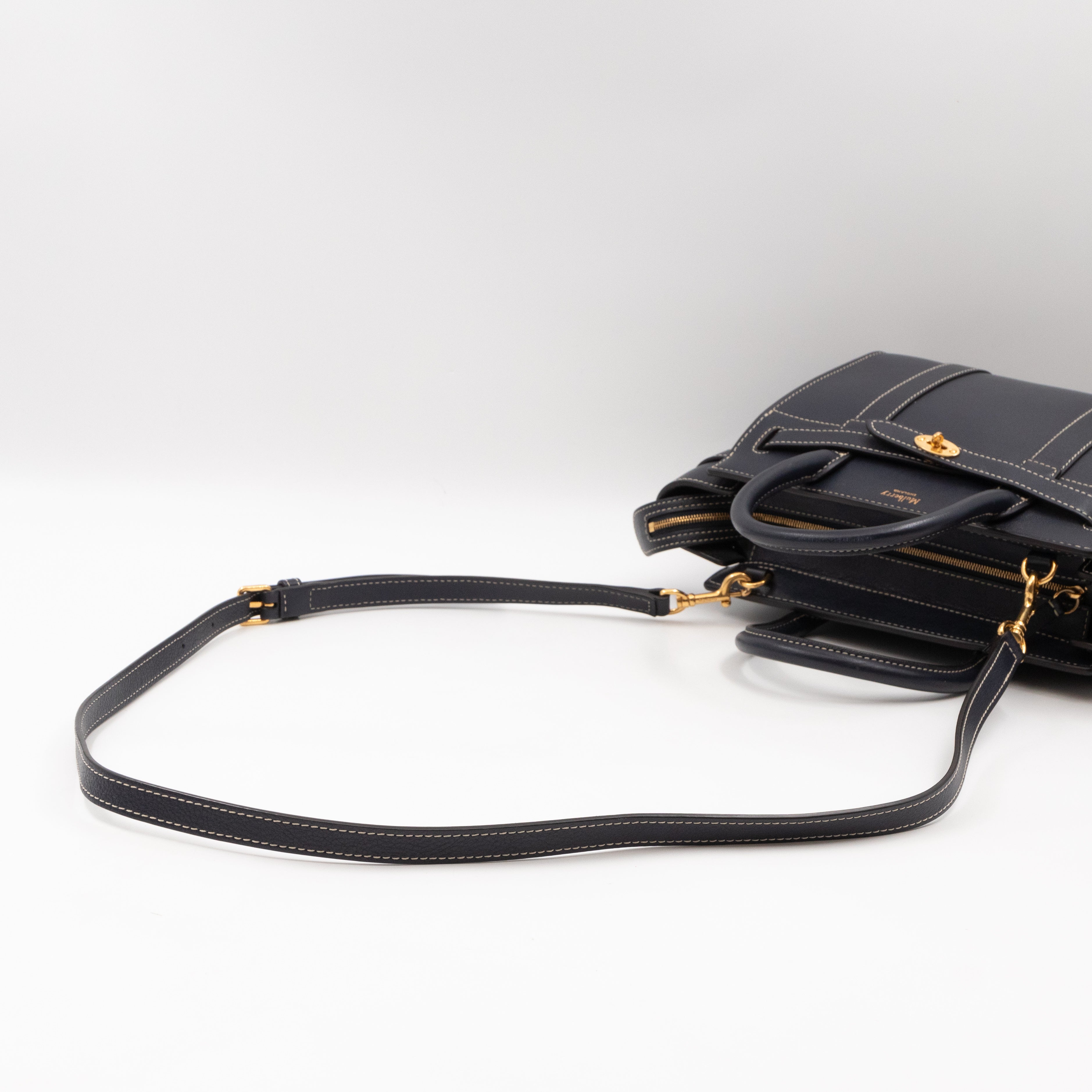 Mini Zipped Bayswater Navy