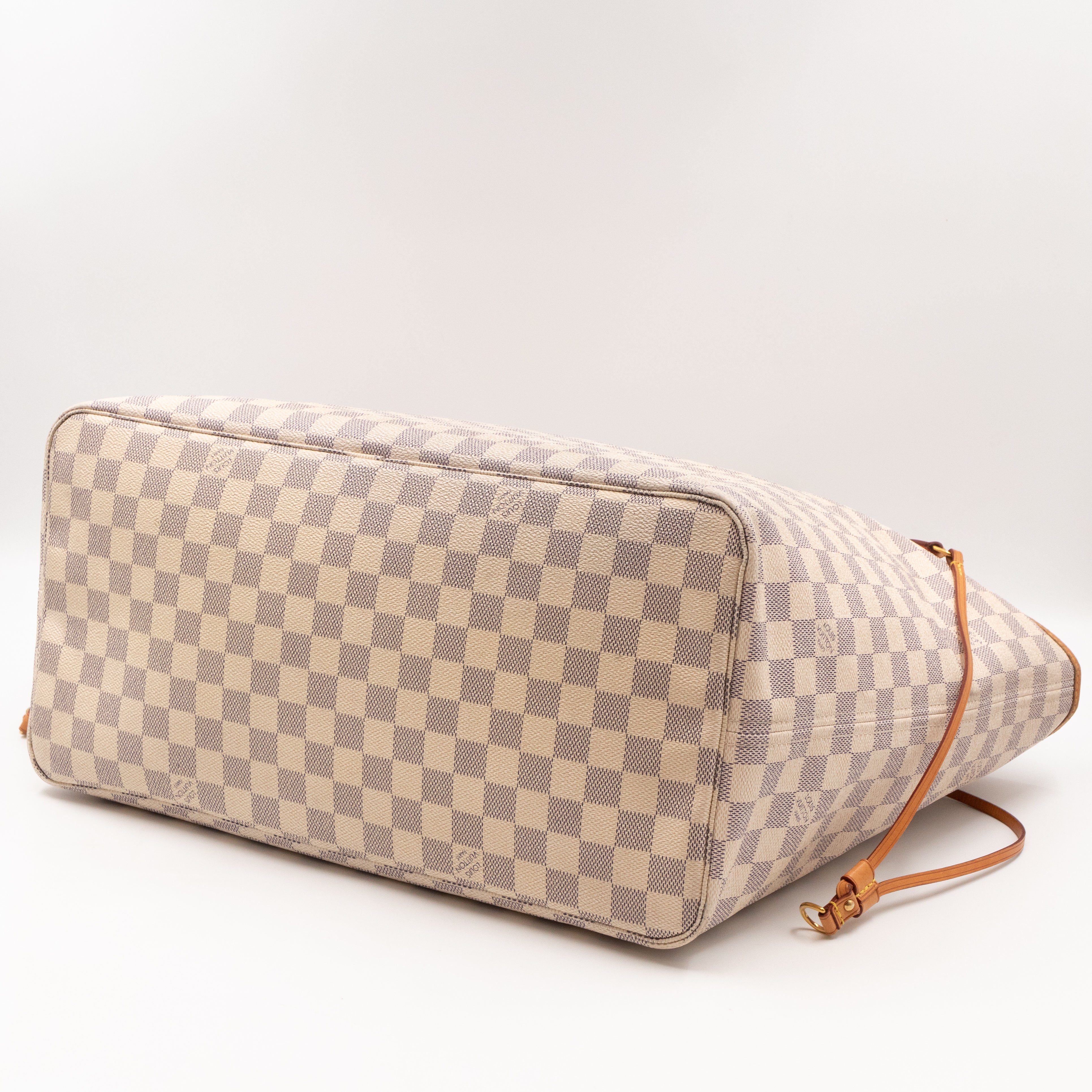 Neverfull GM with Pochette Damier Azur