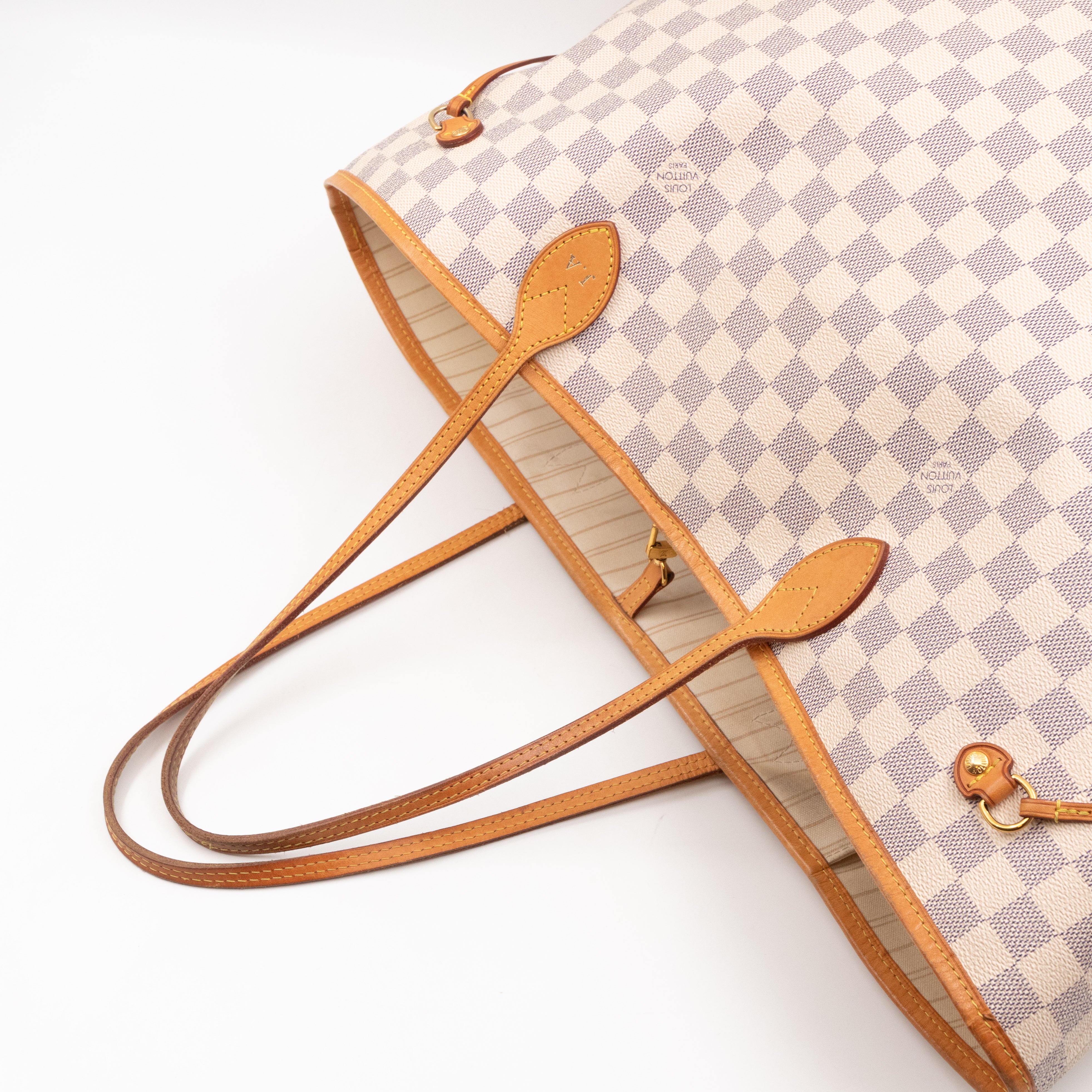 Neverfull GM with Pochette Damier Azur
