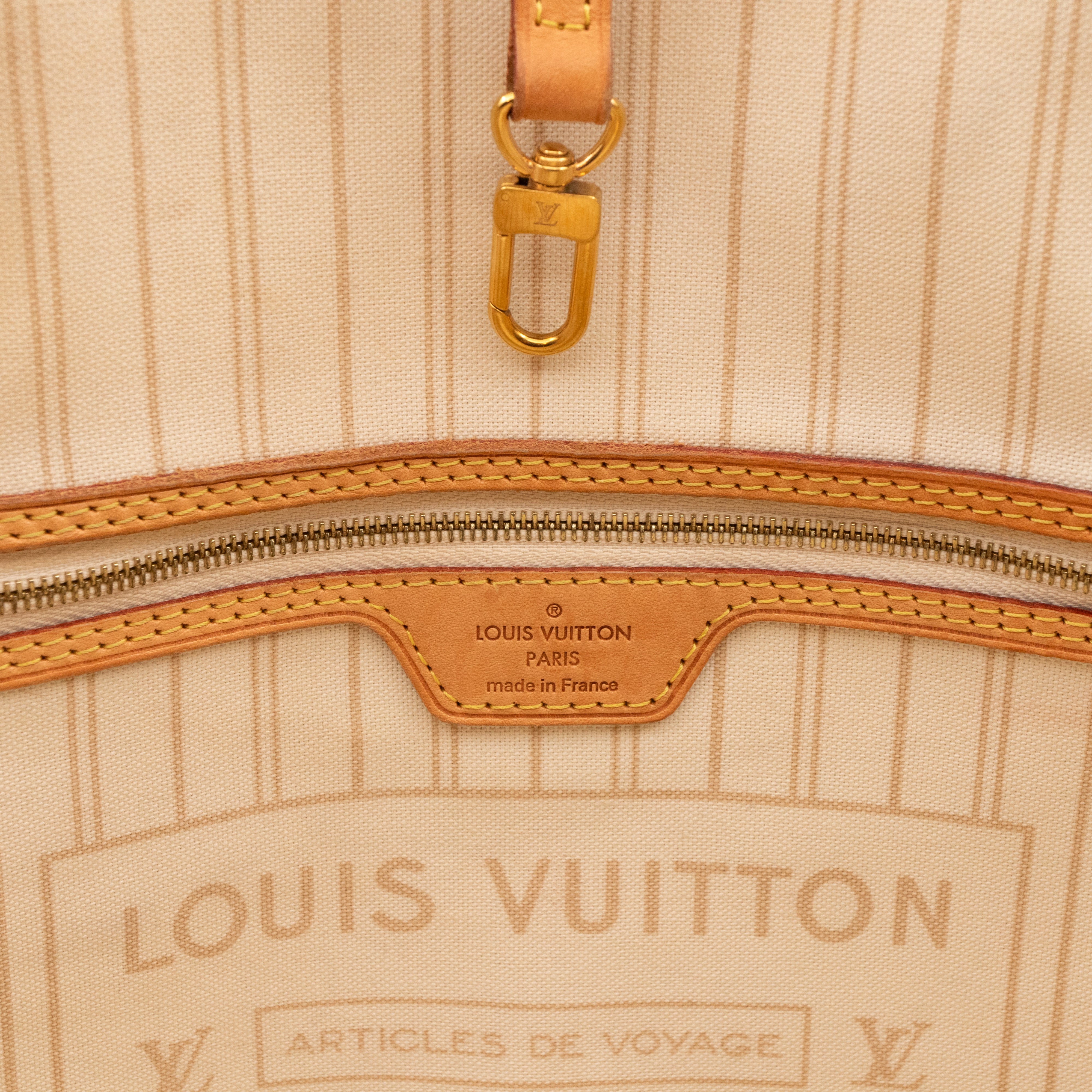 Neverfull GM with Pochette Damier Azur