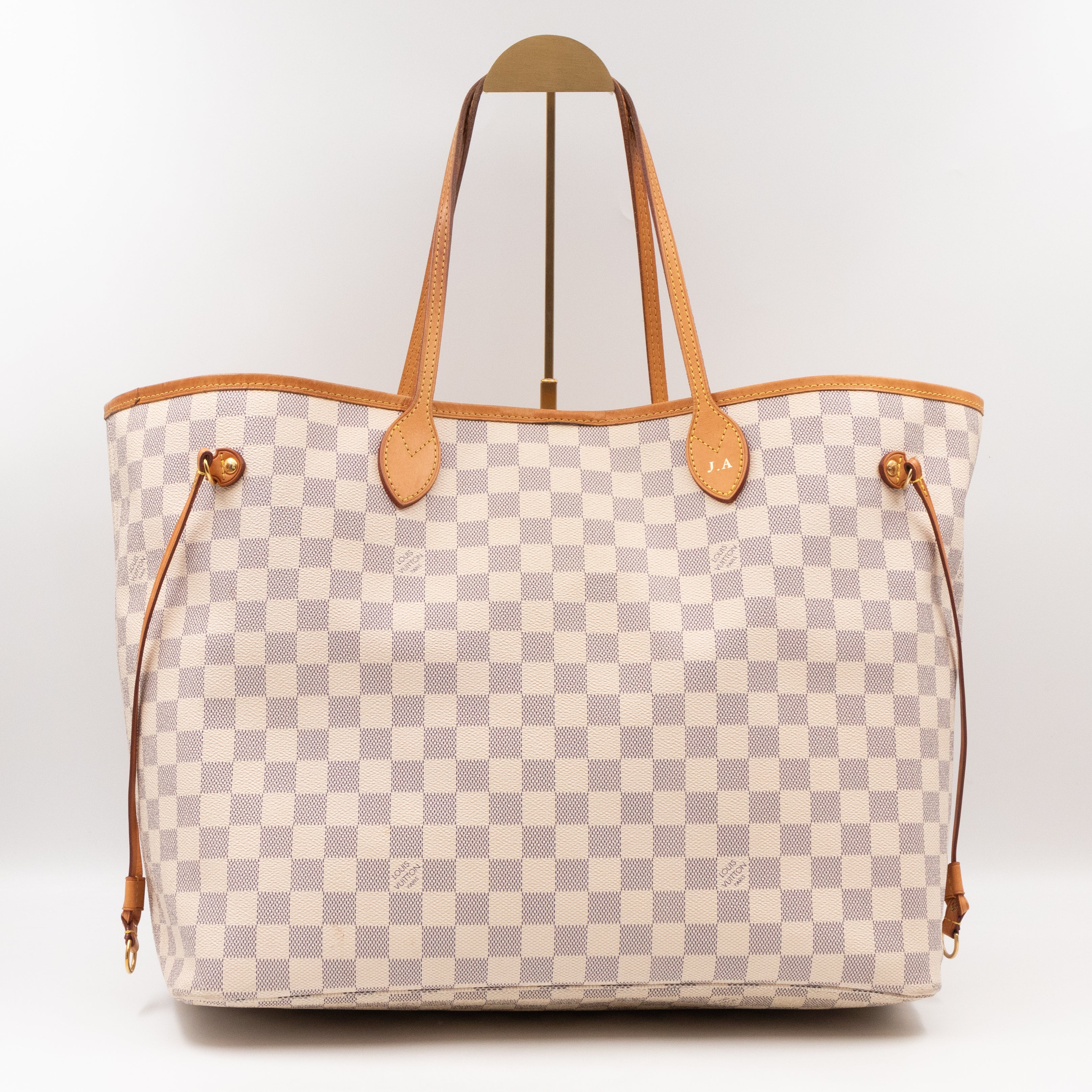 Neverfull GM with Pochette Damier Azur