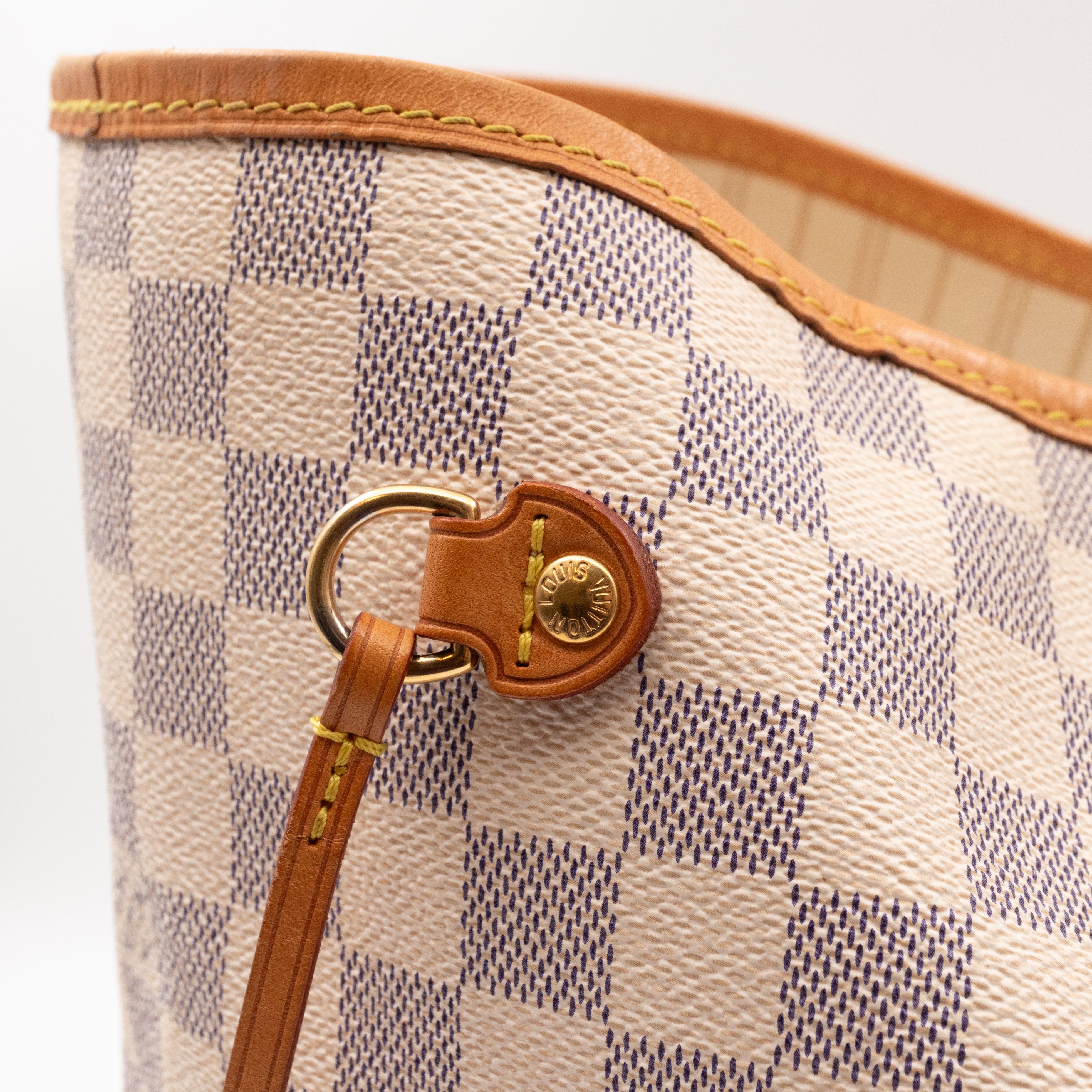 Neverfull GM with Pochette Damier Azur