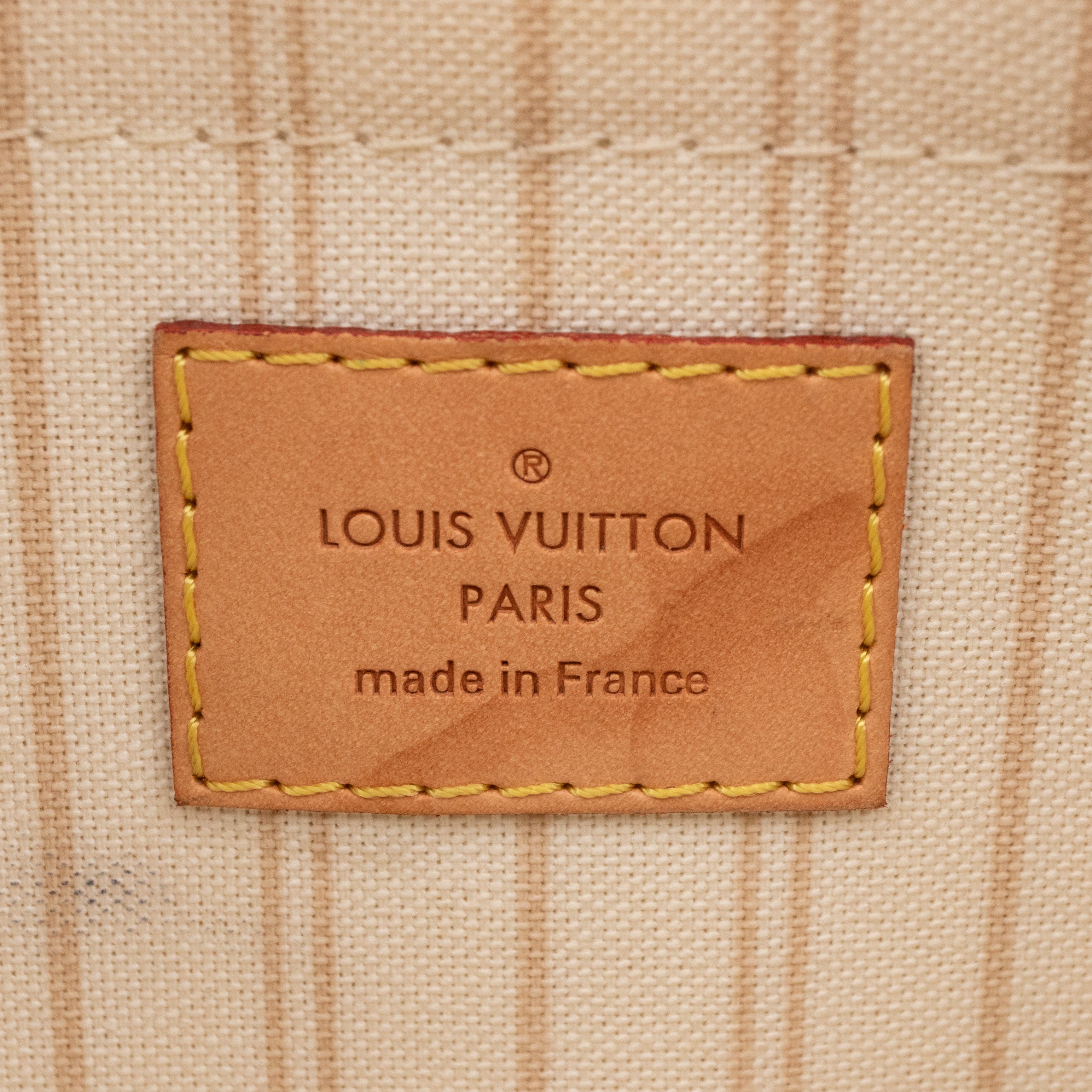 Neverfull Pochette Damier Azur