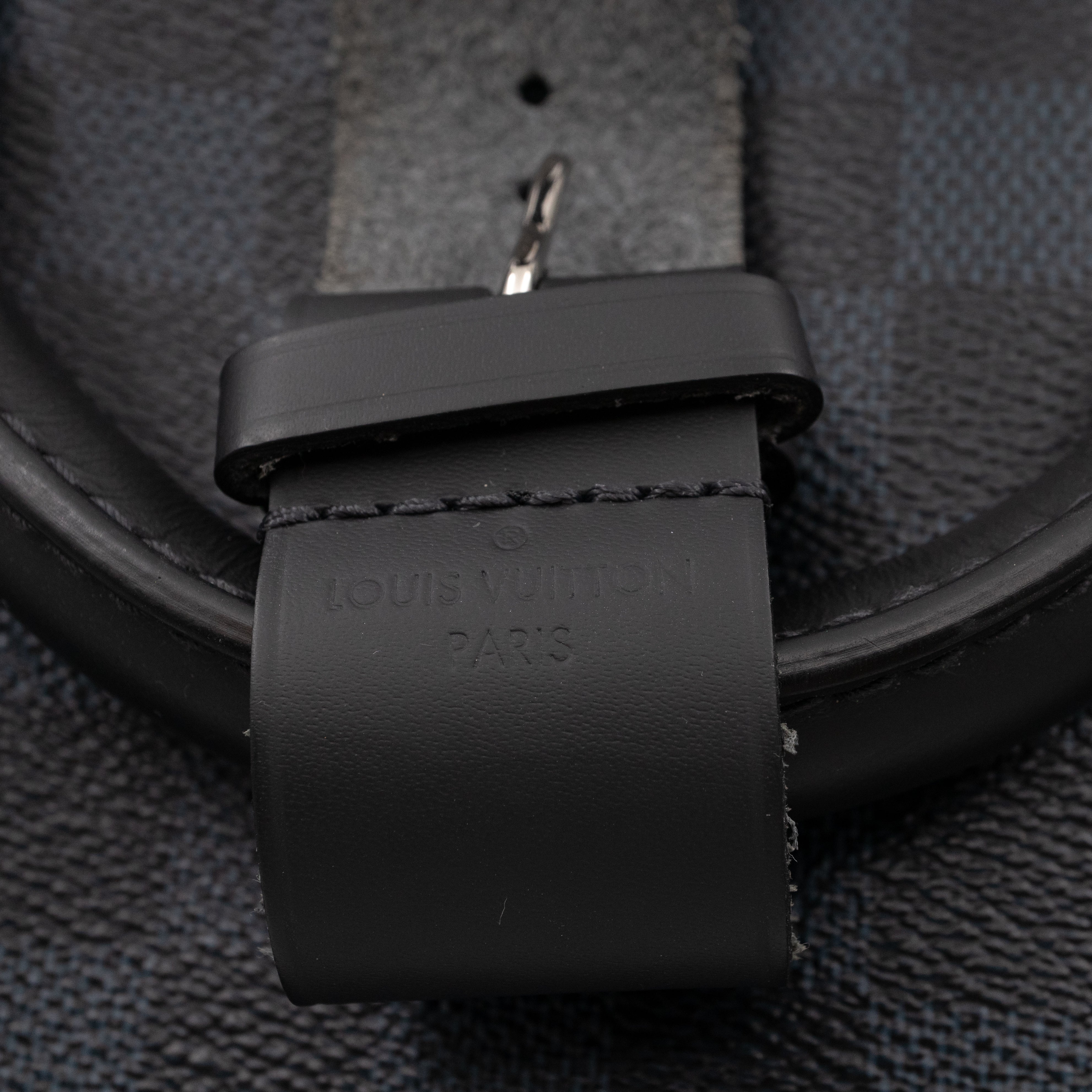 Keepall 55 Bandouliere Damier Cobalt