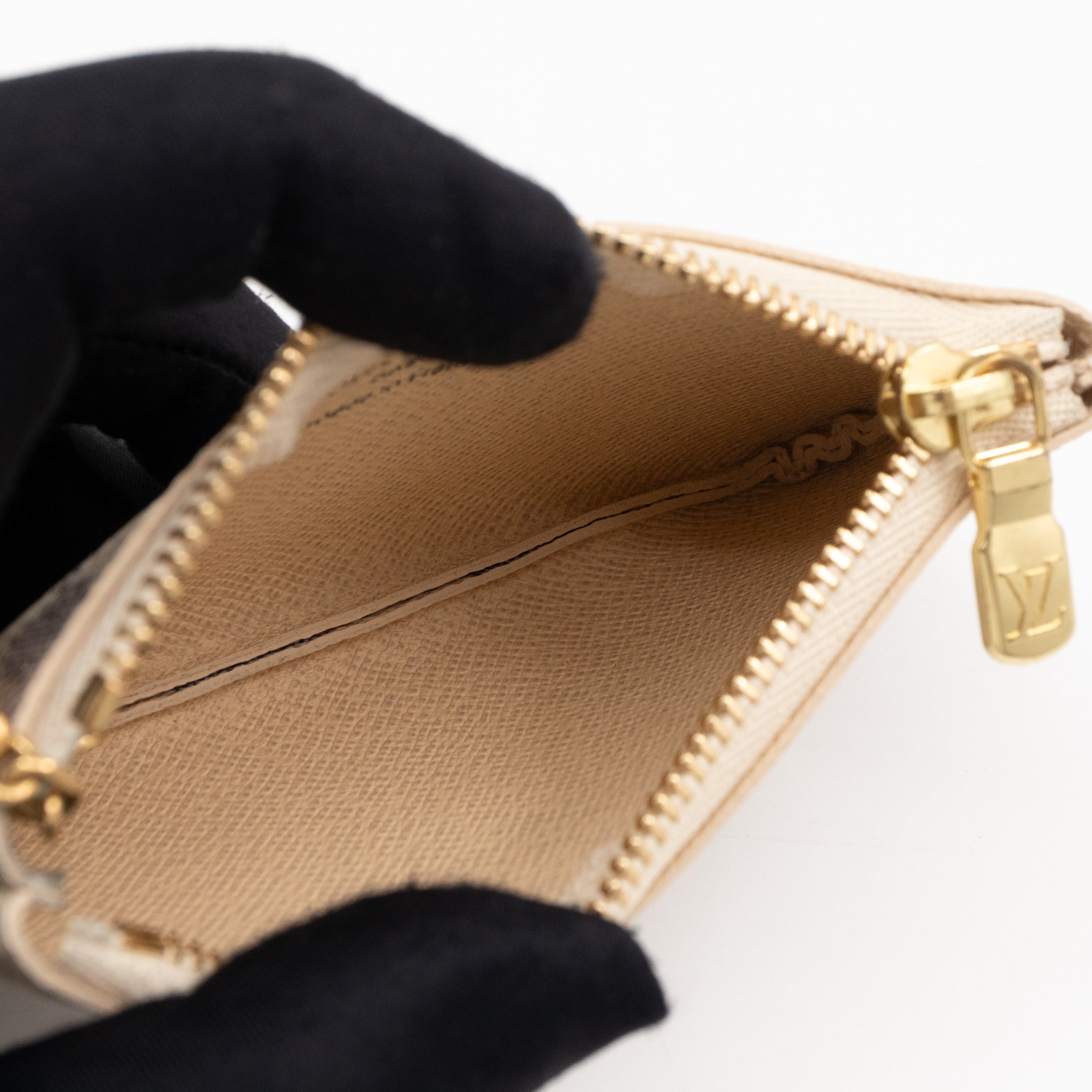 Key Pouch Damier Azur