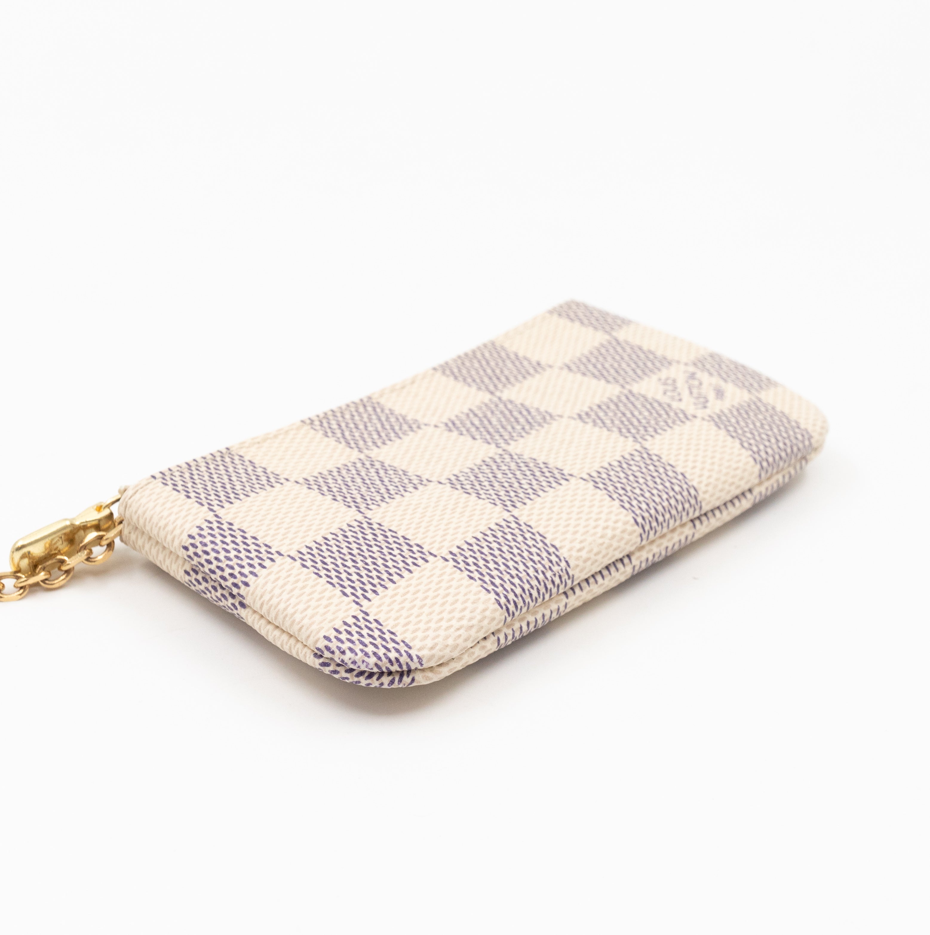 Key Pouch Damier Azur