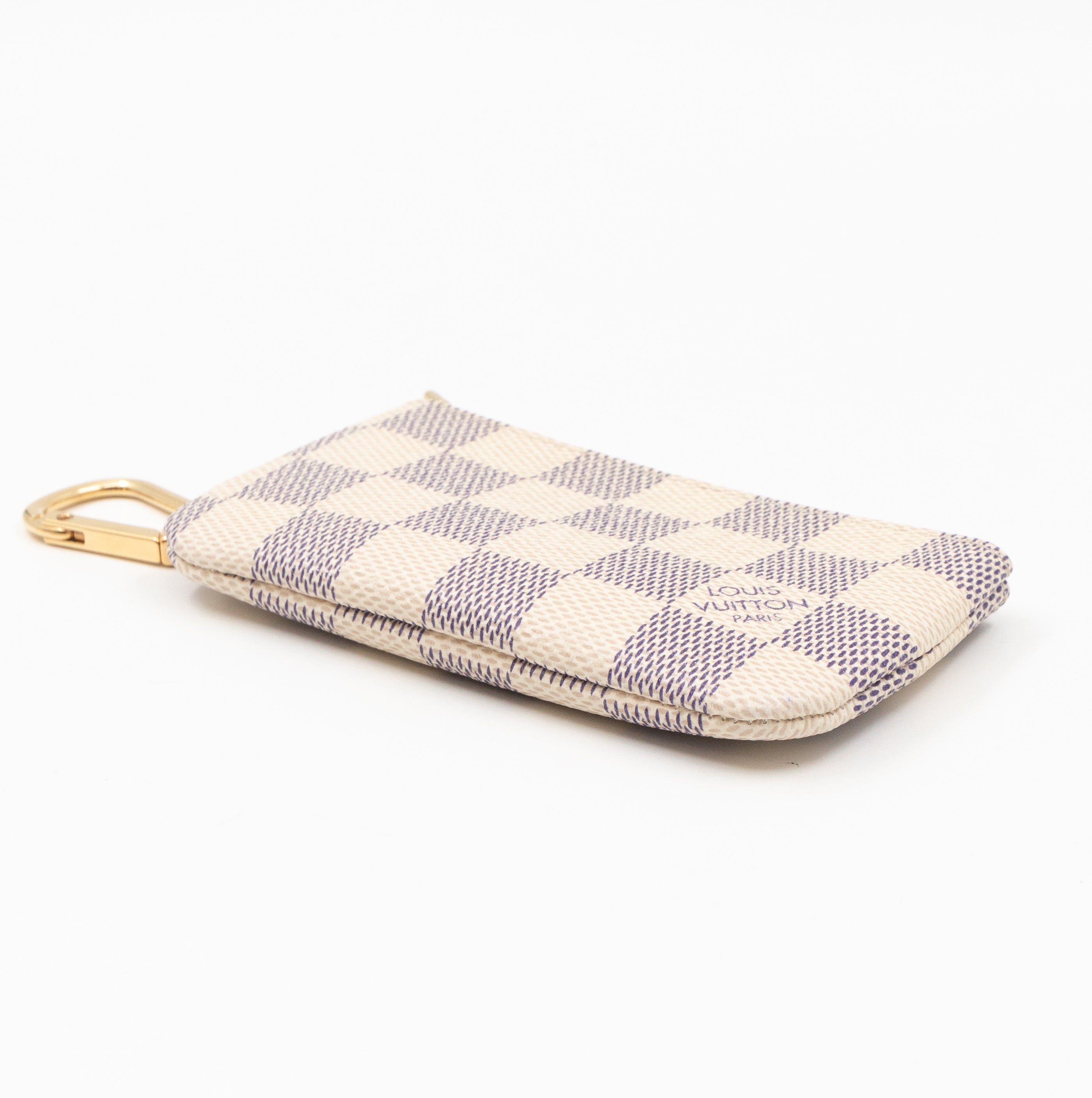 Key Pouch Damier Azur