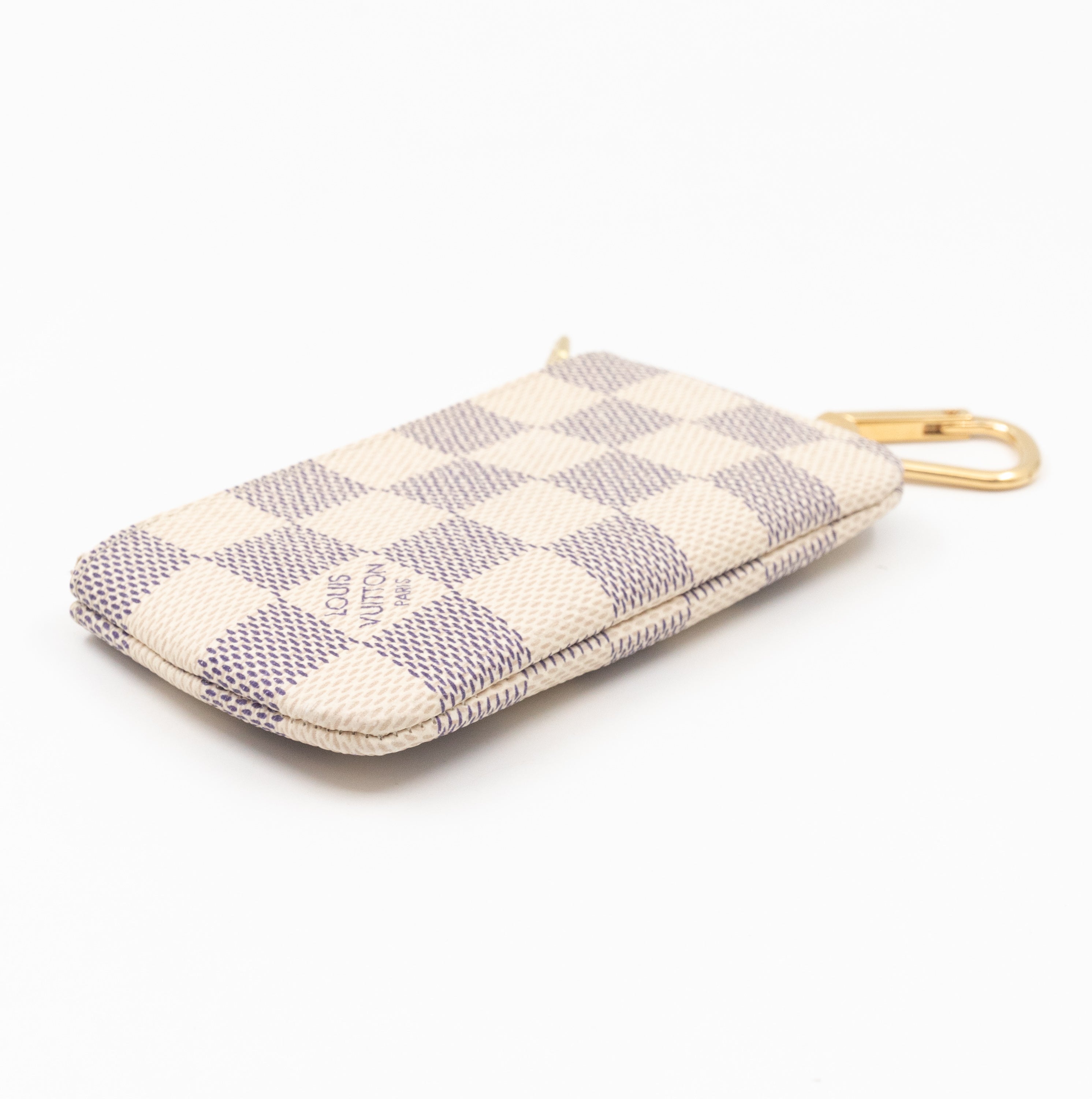 Key Pouch Damier Azur