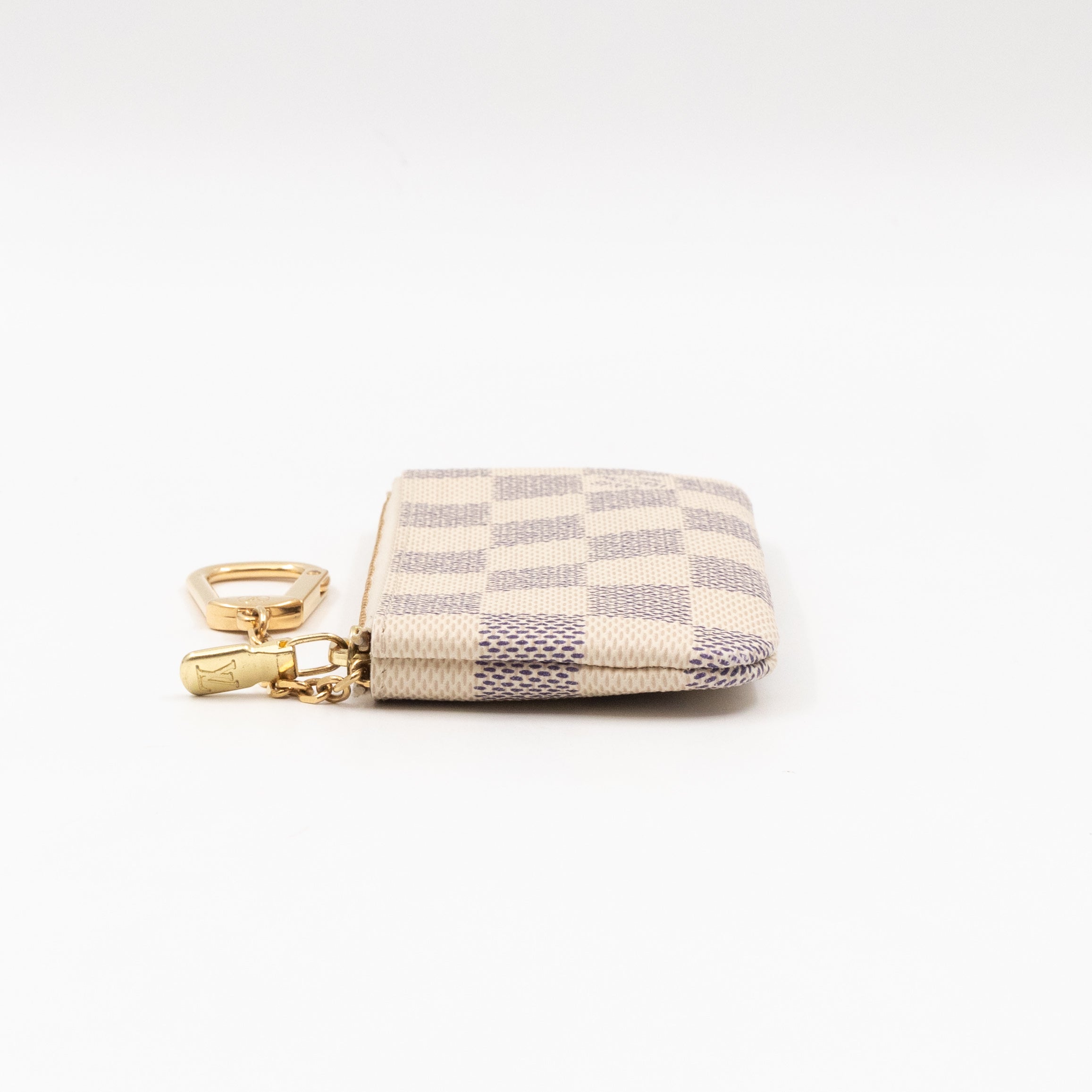 Key Pouch Damier Azur