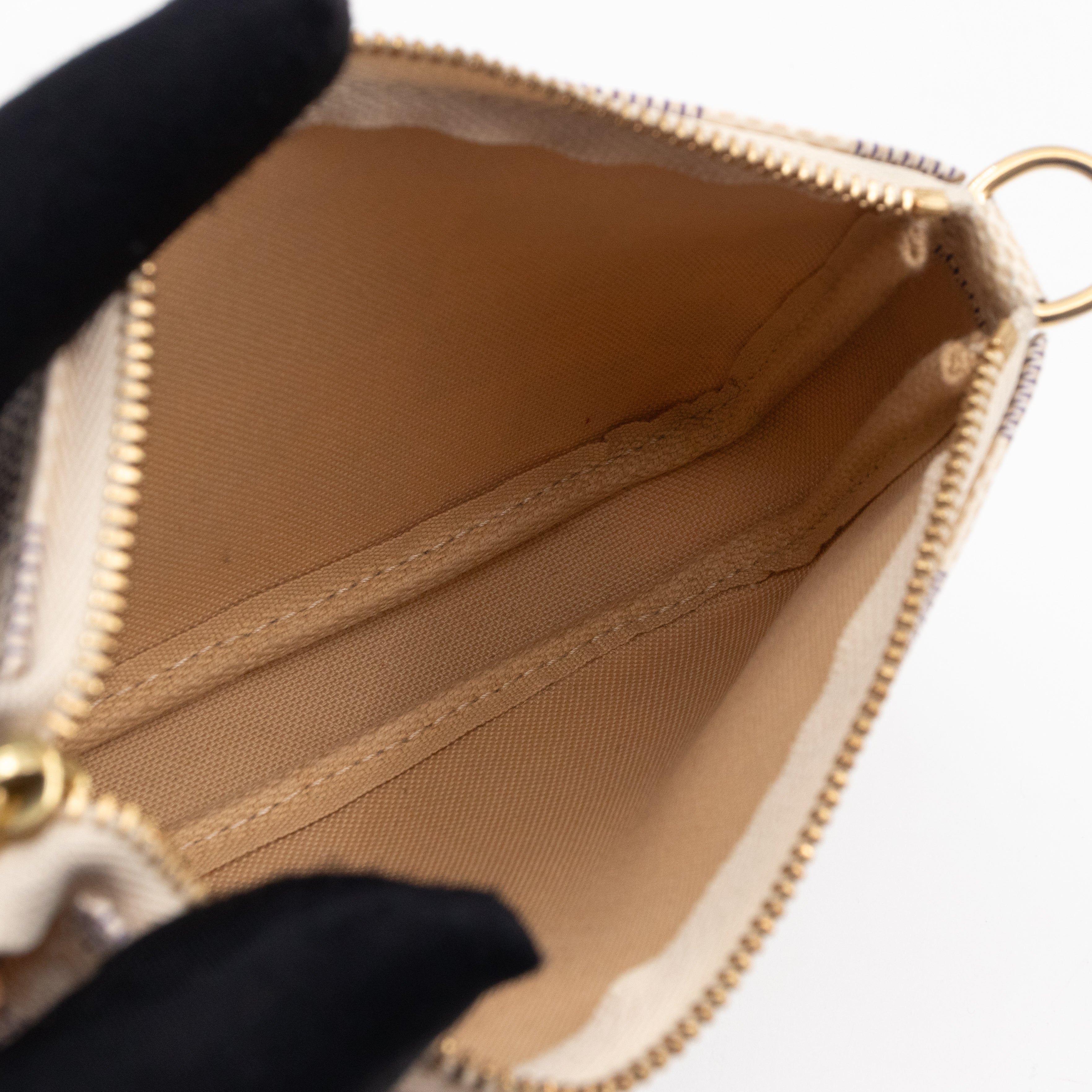Mini Pochette Accessoires Damier Azur