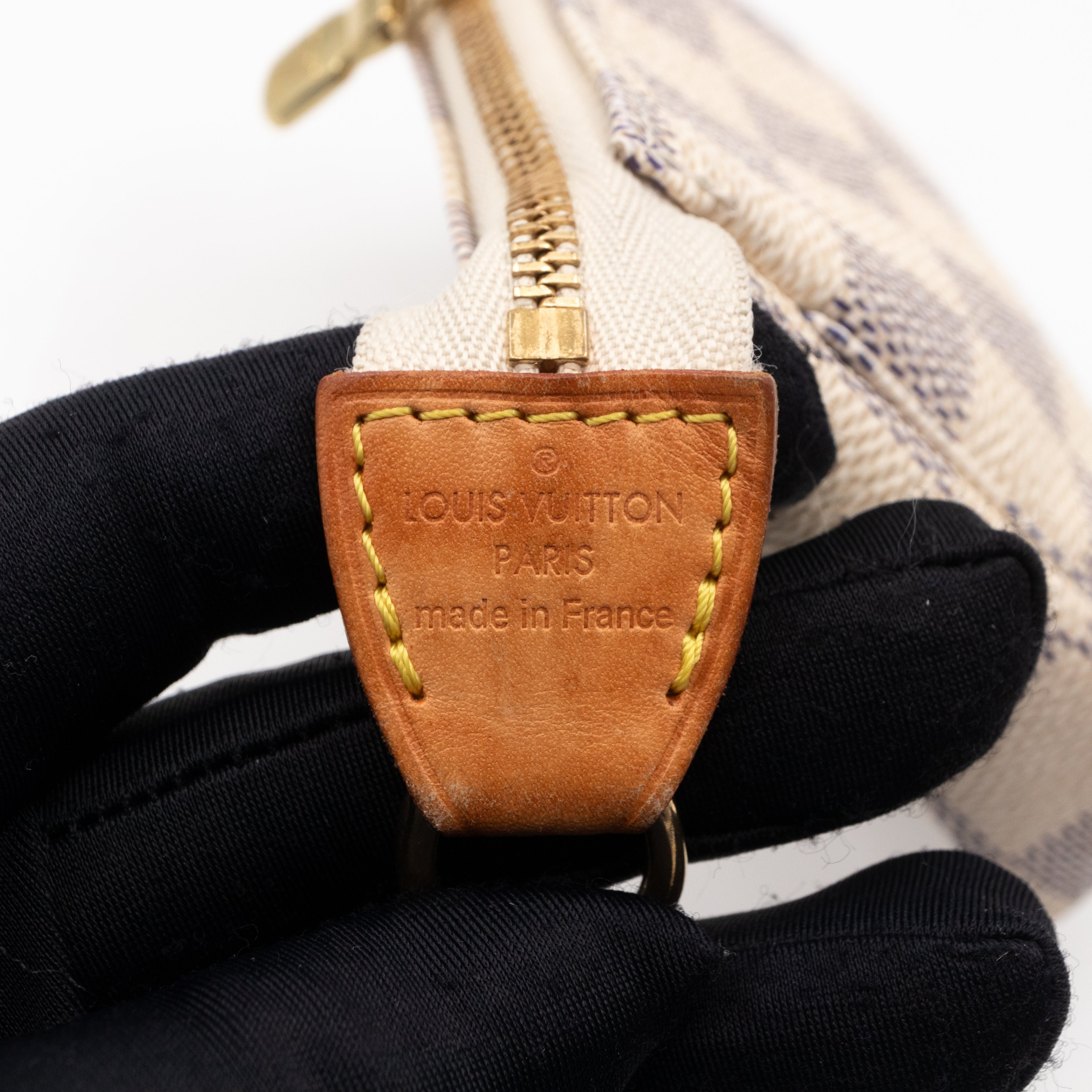 Mini Pochette Accessoires Damier Azur