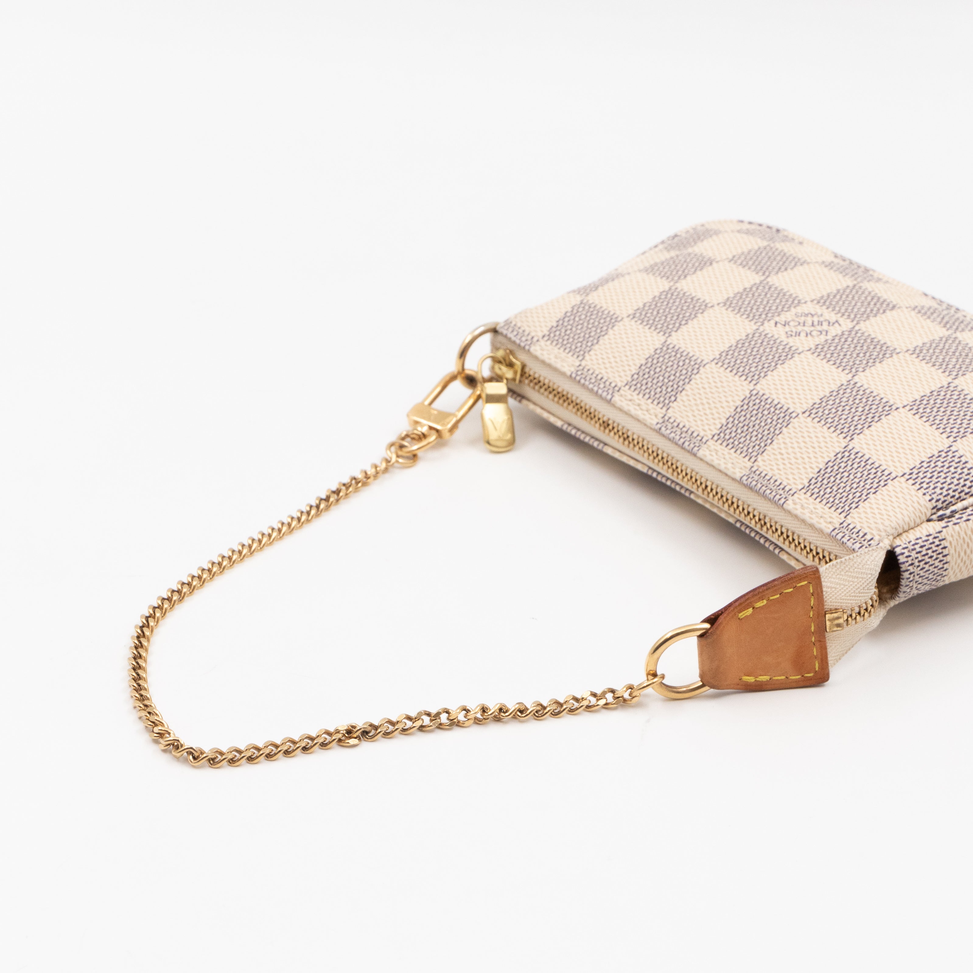 Mini Pochette Accessoires Damier Azur