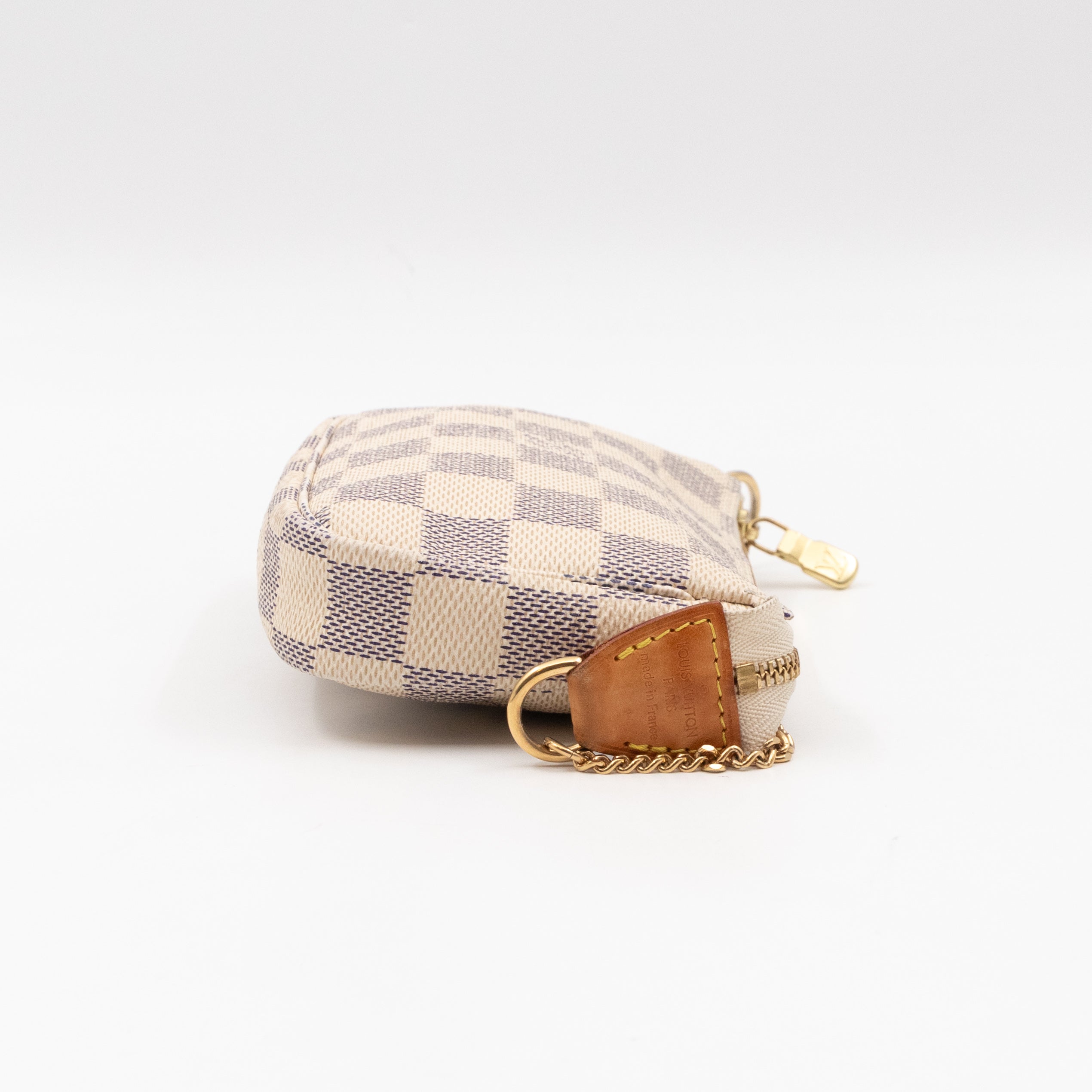 Mini Pochette Accessoires Damier Azur