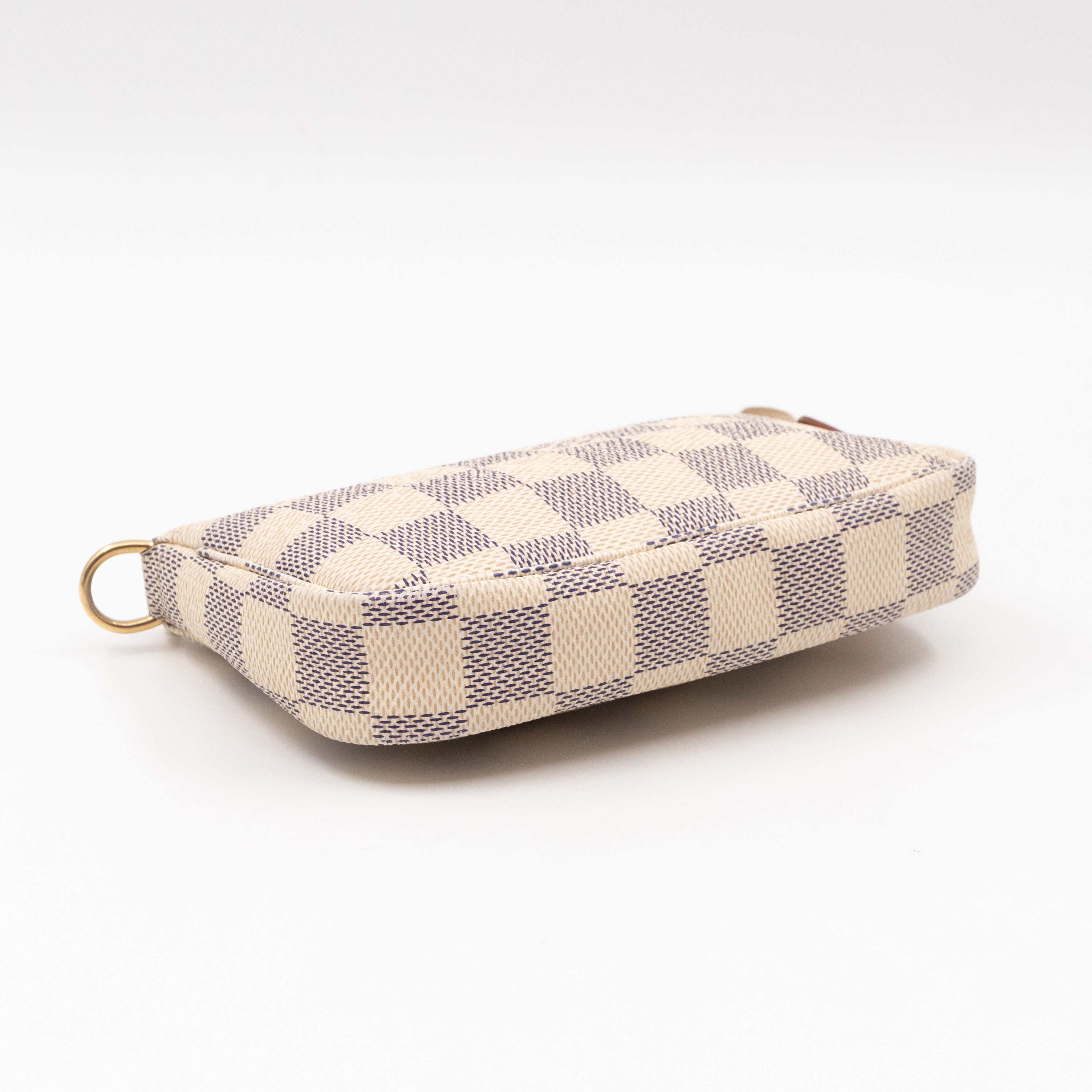Mini Pochette Accessoires Damier Azur
