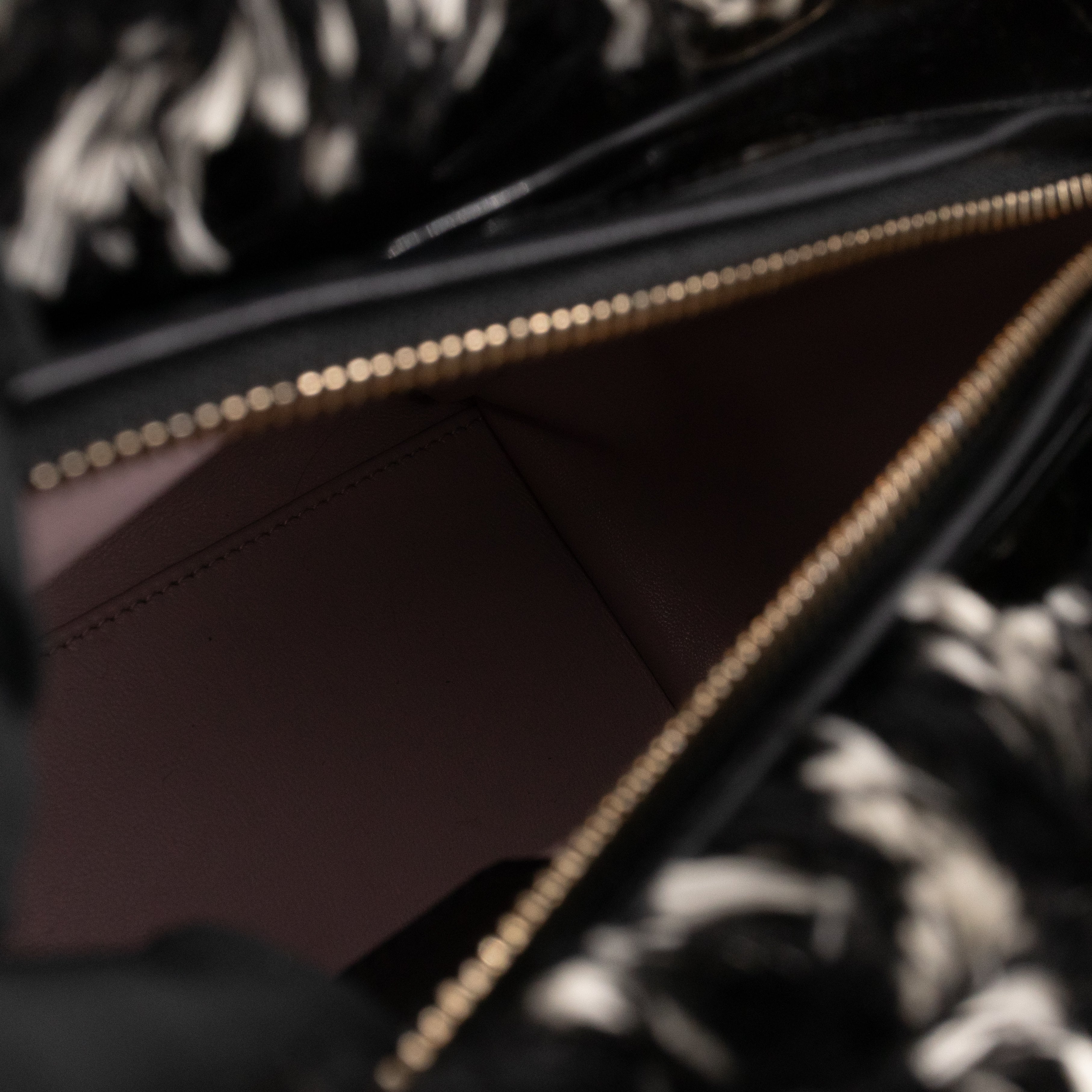 Lady Dior Medium Black & White Tweed