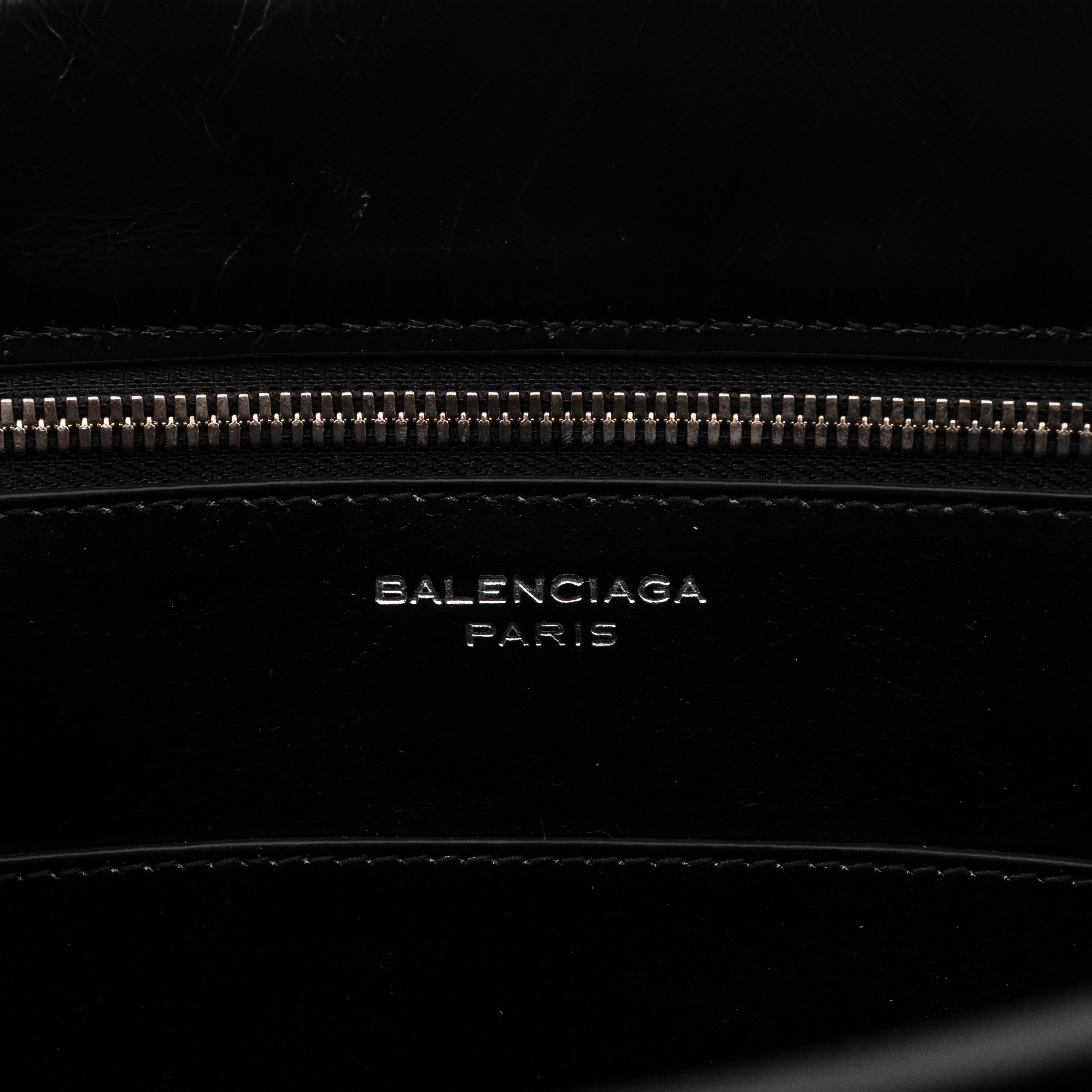 White Suede Clutch Black Leather Trim