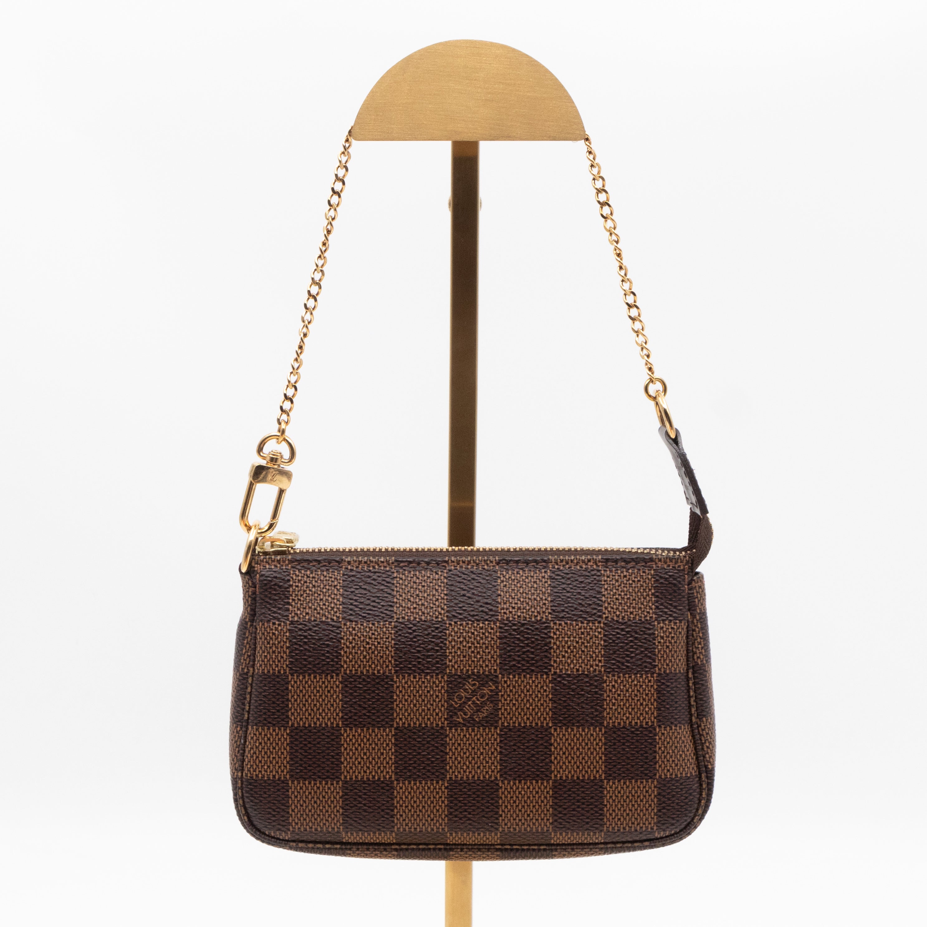 Mini Pochette Accessoires Damier Ebene